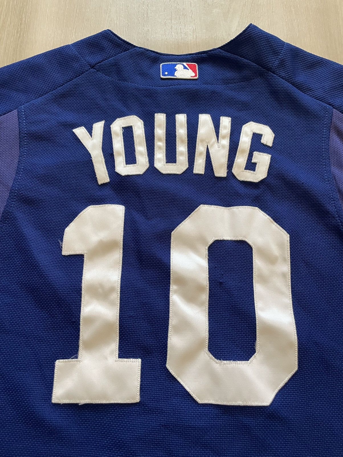 Majestic × Vintage Rare Vintage Texas Rangers Michael Young Majestic Medium Size US M / EU 48-50 / 2 - 5 Thumbnail