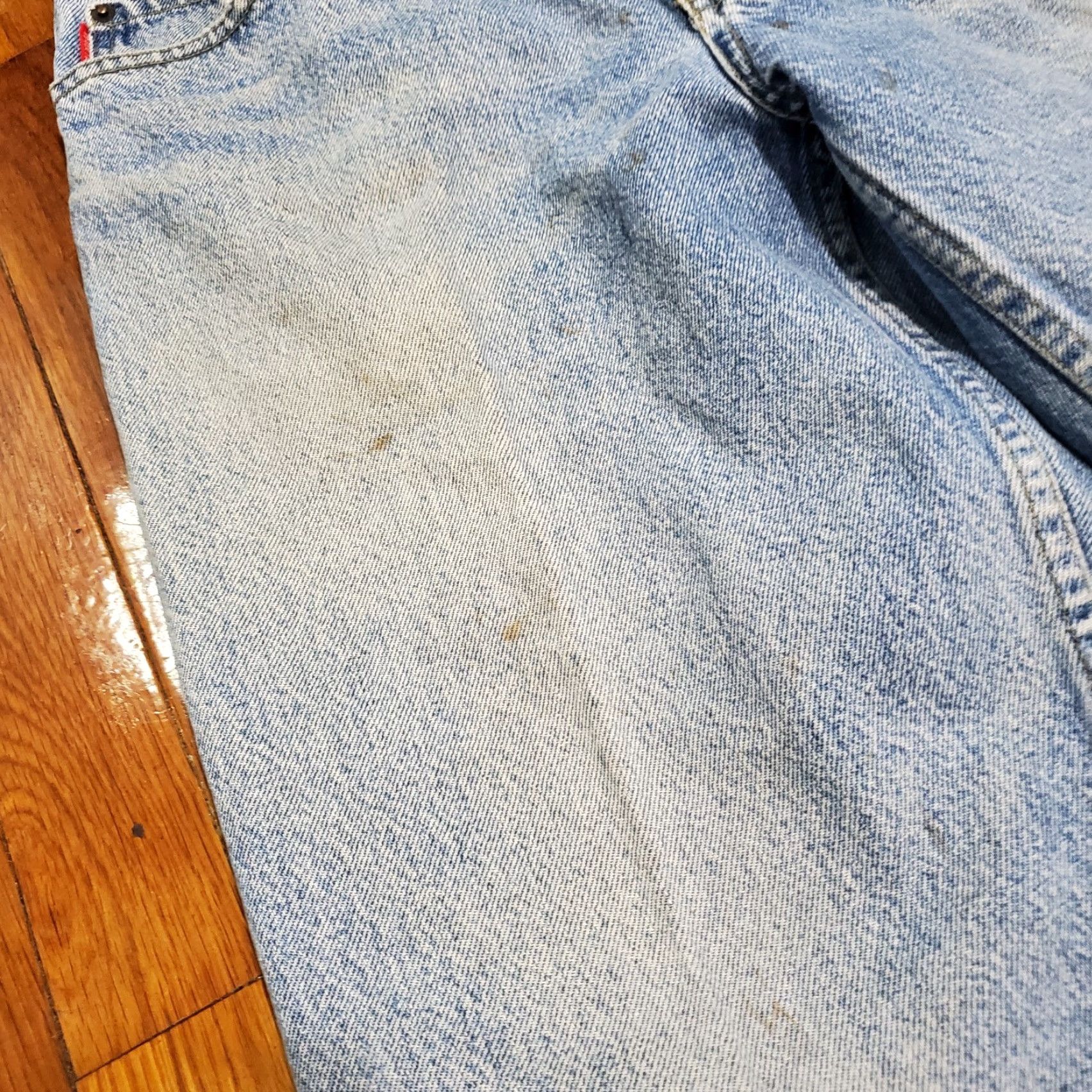 Bugle Boy VTG Bugle Boy Jeans 750 Mens 31x30 Baggy Straight Distressed Skater Grunge Y2K 80s 90s Hip Hop Size US 31 - 7 Thumbnail