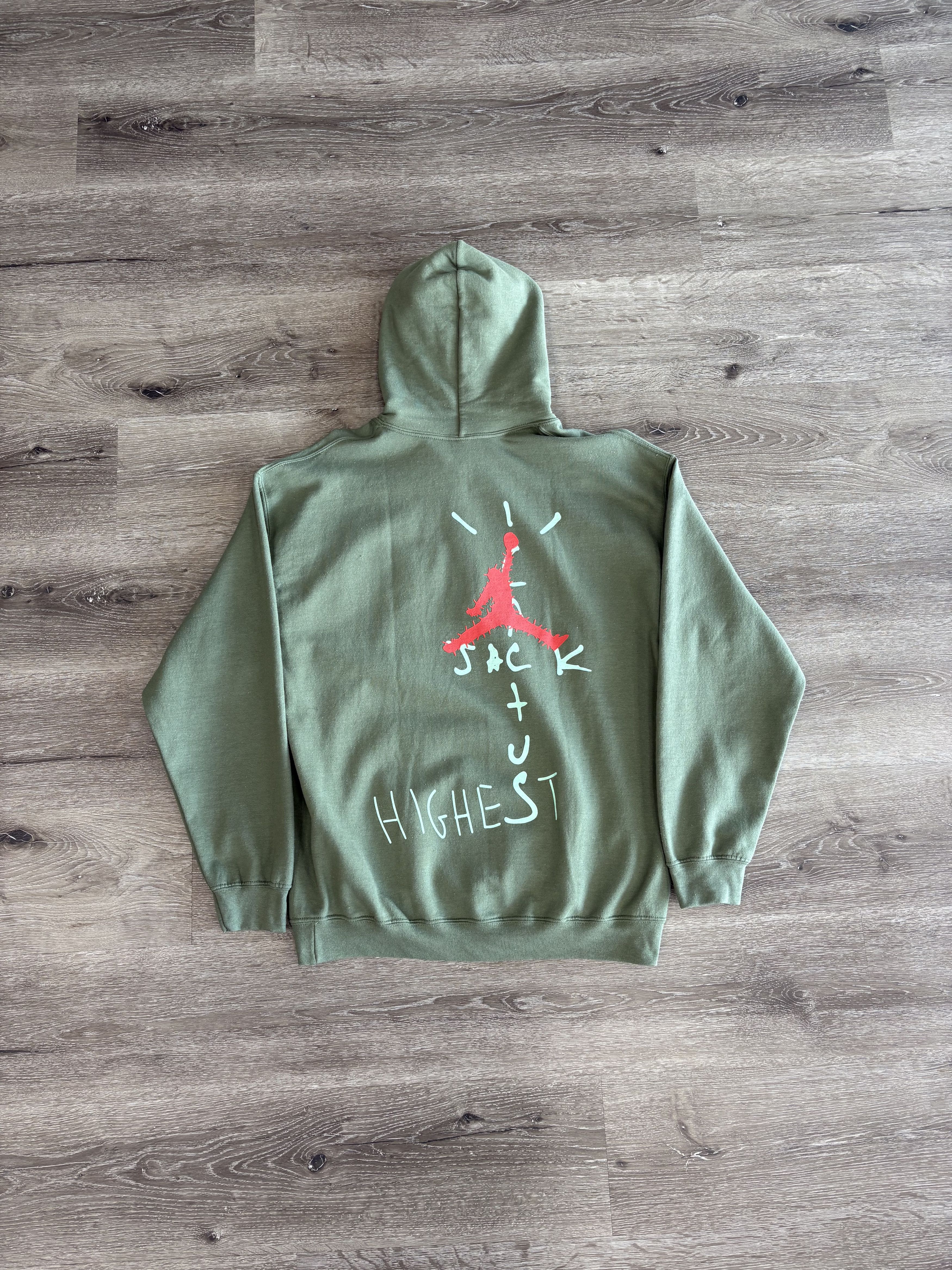 Travis Scott Travis Scott x Jordan x Cactus Jack "Highest Hoodie" Size US L / EU 52-54 / 3 - 2 Thumbnail