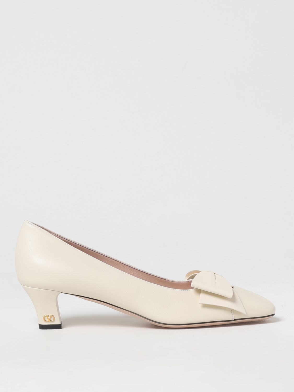 Valentino Garavani Pump Woman Yellow Cream