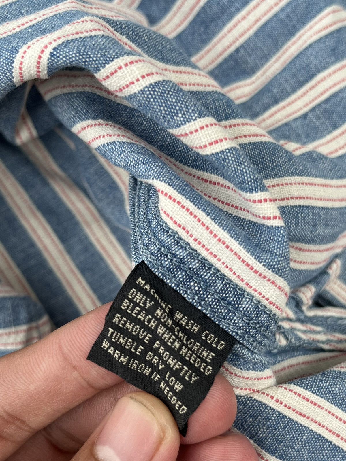 RRL Ralph Lauren Double RL, RRL Ralph Lauren shirt button vintage Size US M / EU 48-50 / 2 - 9 Thumbnail
