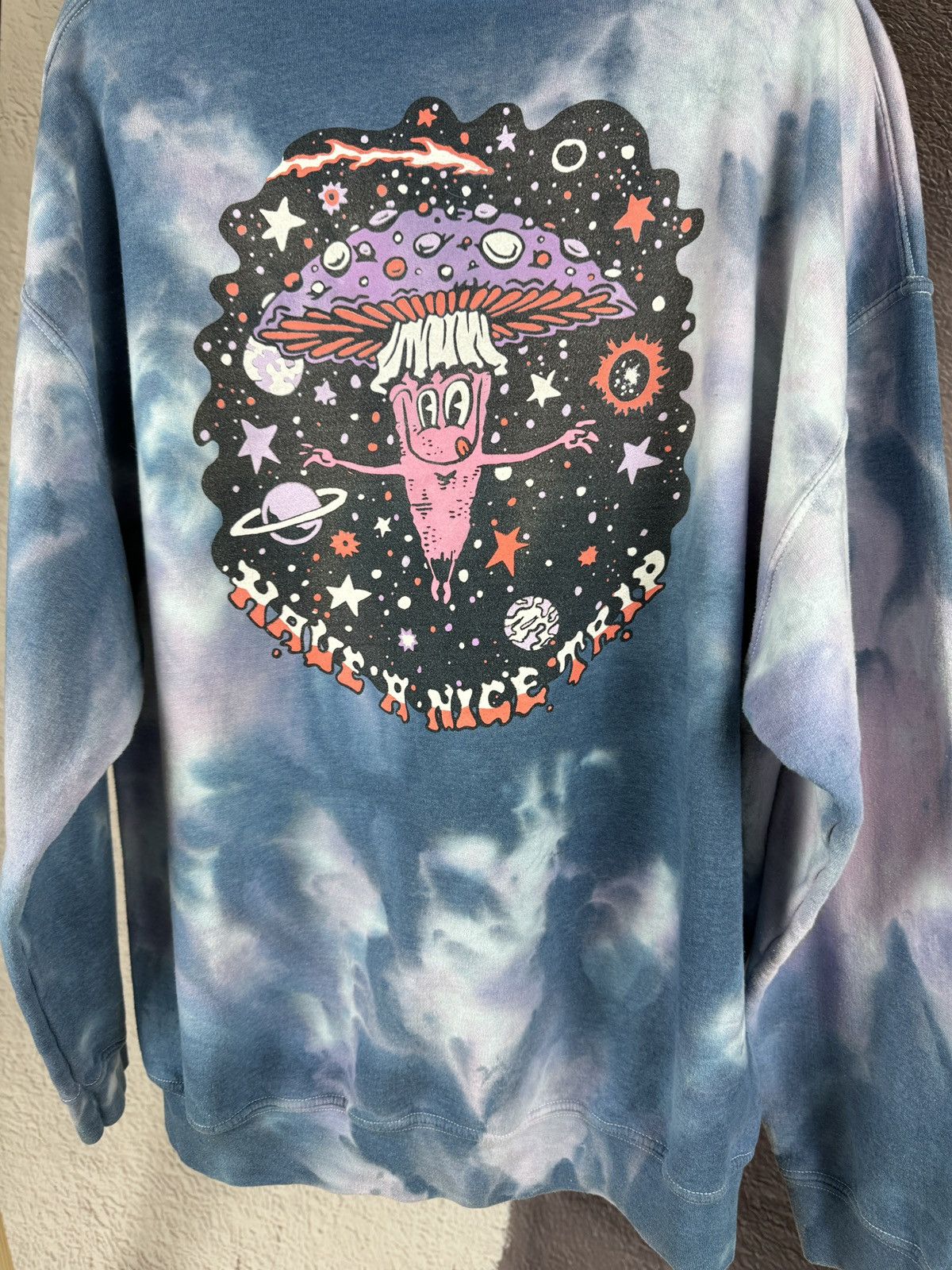 A.LAB A Lab Mushroom Trip Oversized tie-dye multicoloured hoodie Size US L / EU 52-54 / 3 - 10 Thumbnail