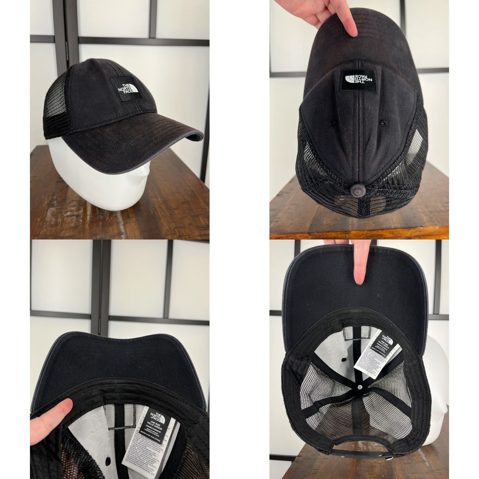 The North Face The North Face Hat Cap Snap Back Adult One size Black Cotton Twill hat/Cap, The North Face, Snapback, Men, Black, Hat, Casual, 2020s, Mens Size ONE SIZE - 8 Thumbnail