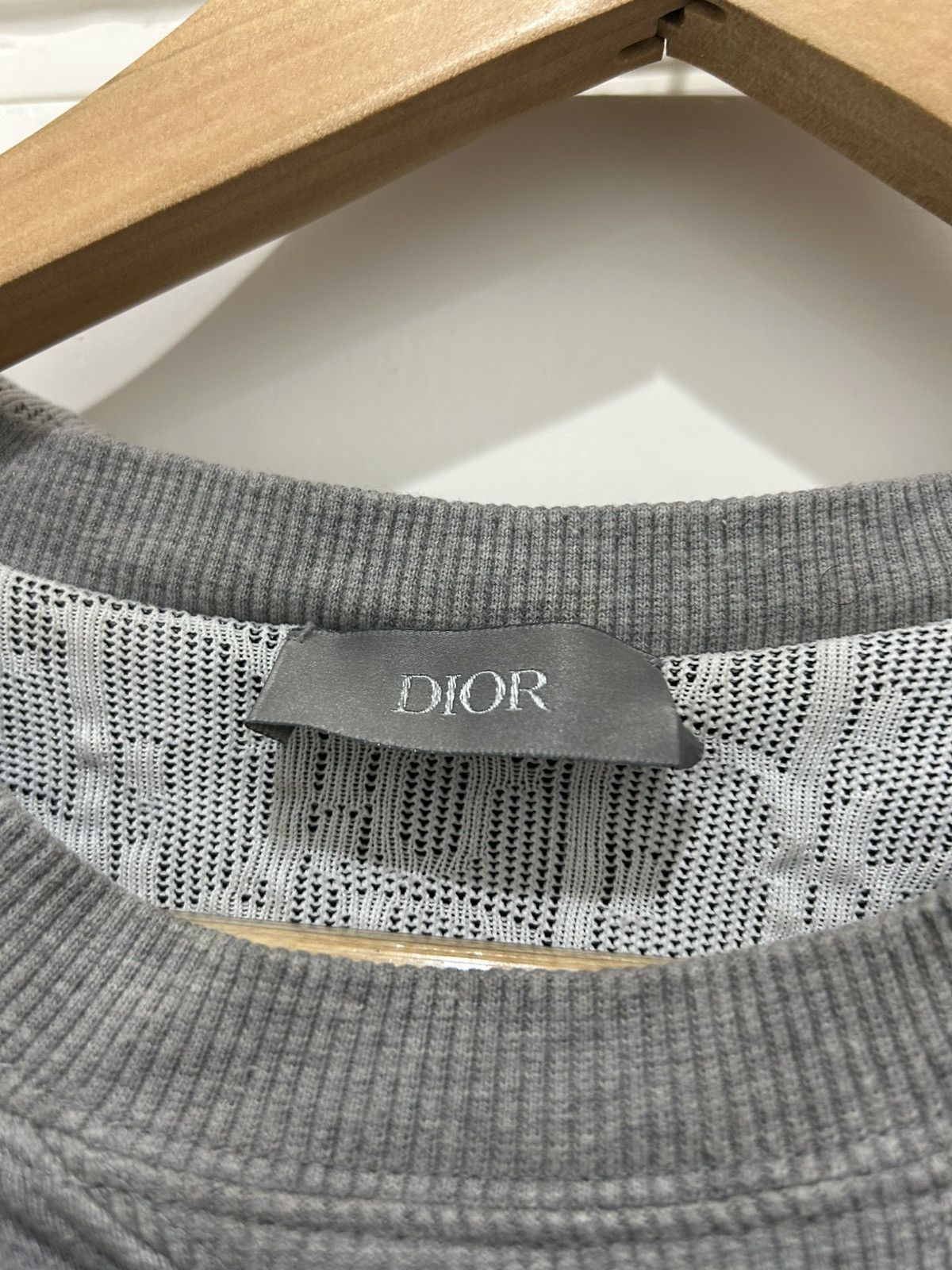 Dior Dior Grey Hoodie Purple logo Size US M / EU 48-50 / 2 - 4 Thumbnail