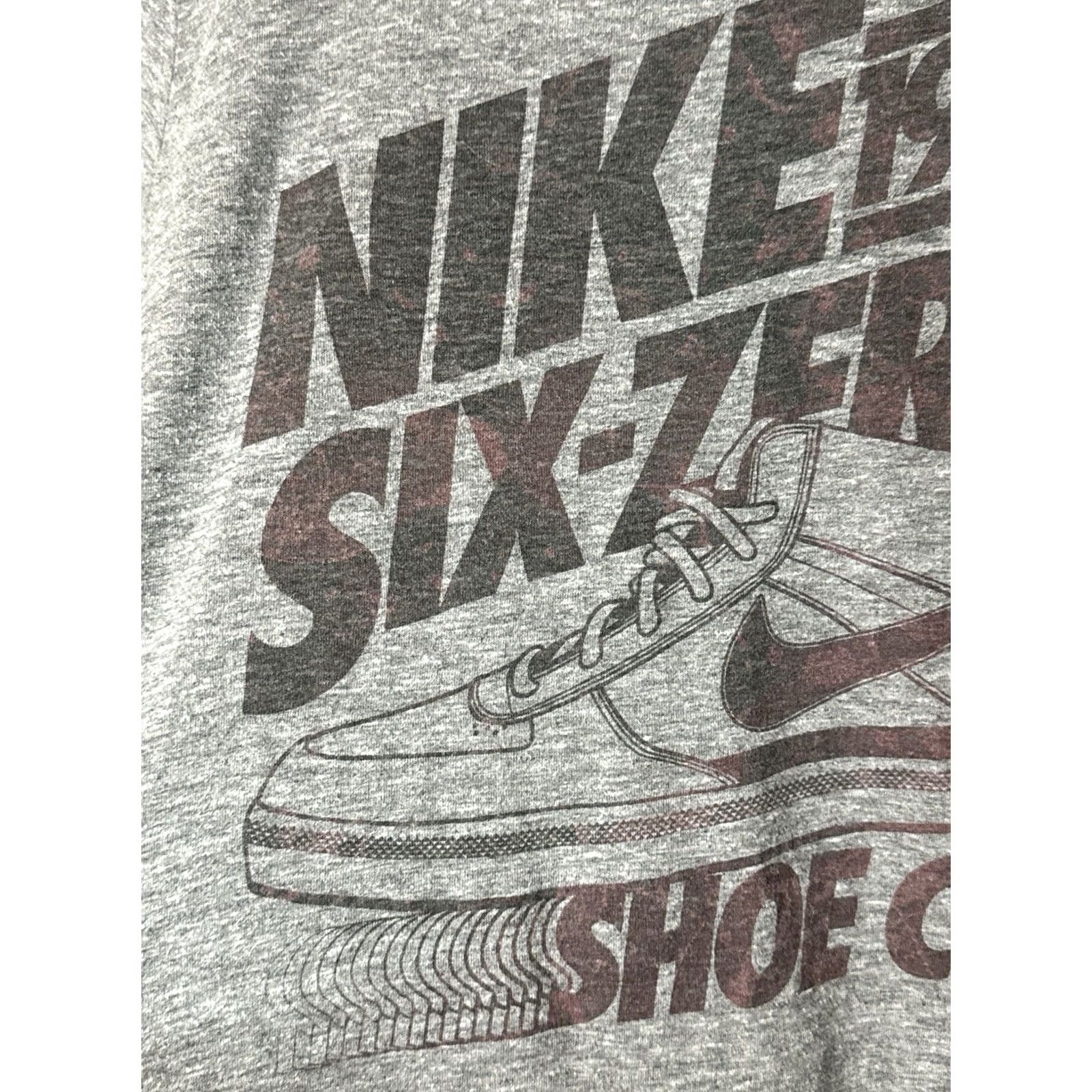 Nike Nike 6.0 T Shirt Gray Skate Y2K Logo Tee Medium Mens Size US M / EU 48-50 / 2 - 2 Thumbnail