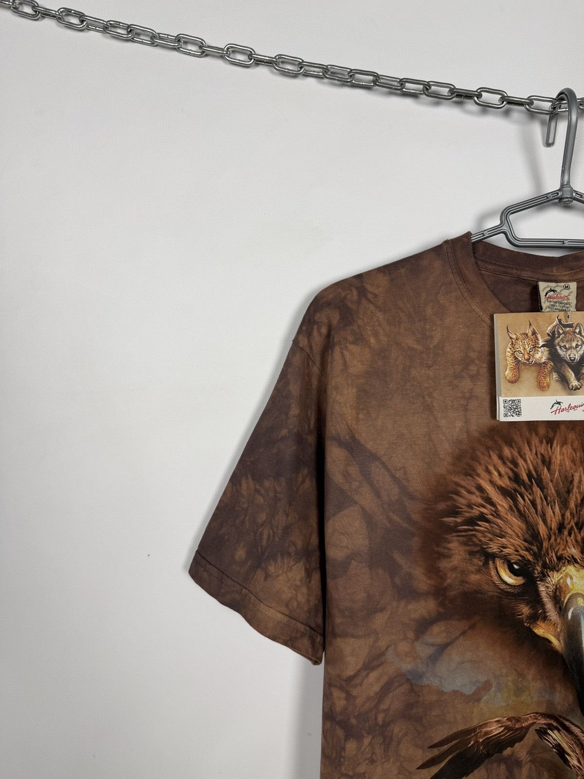 Other Harlequin Mountain Golden Eagle Logo Nature Graphic T-Shirt Size US M / EU 48-50 / 2 - 3 Thumbnail