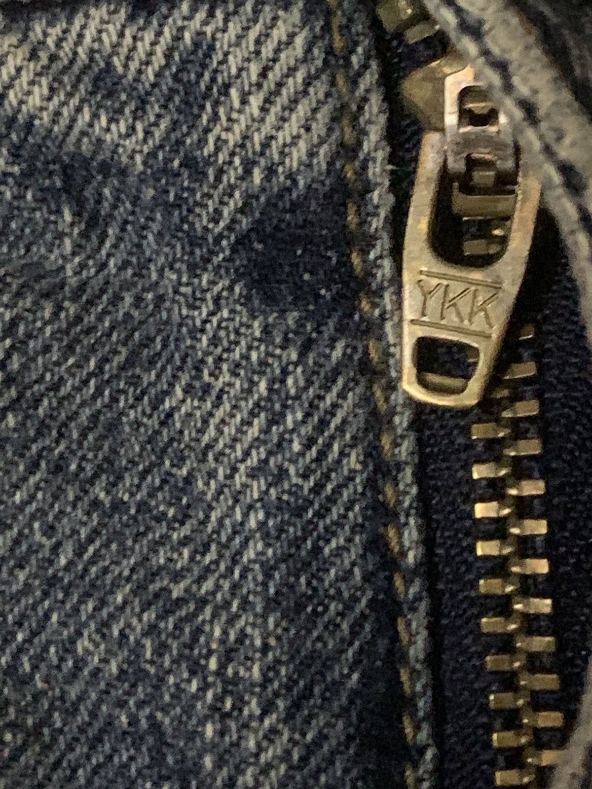 If Six Was Nine Ozone Rocks Distress Denim Patchworh Selvedge Jeans Size US 32 / EU 48 - 6 Thumbnail
