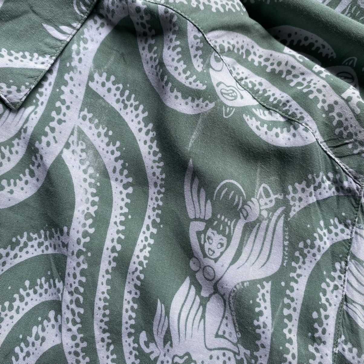 Mambo Vintage 97’ MAMBO LOUD Shirt “Fish & Chicks” Size US L / EU 52-54 / 3 - 4 Thumbnail