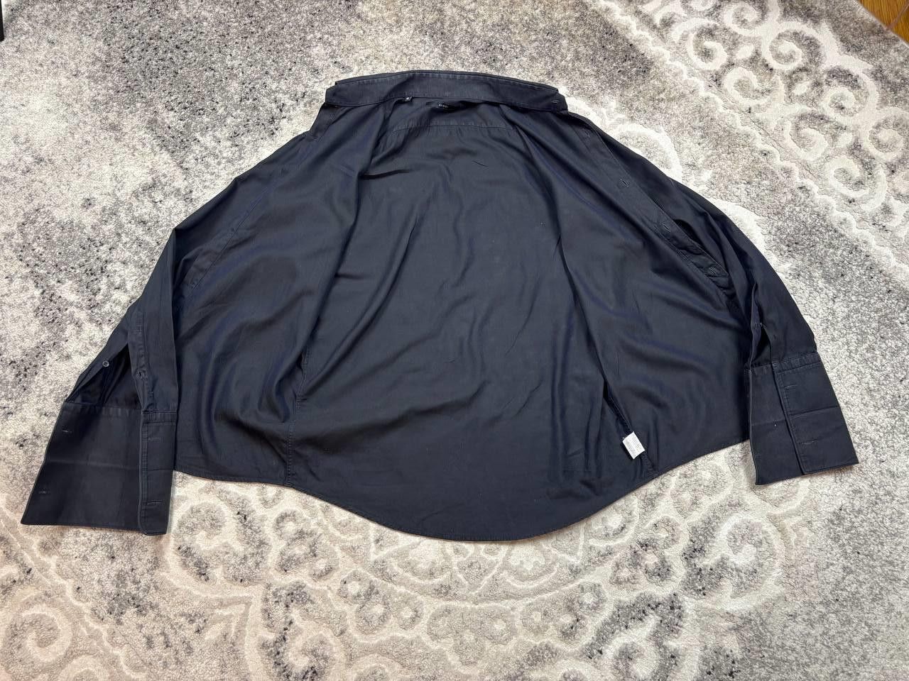 Gucci Gucci Black Cotton Shirt Size 41/16 Italy Long Cuffs Size US L / EU 52-54 / 3 - 8 Thumbnail