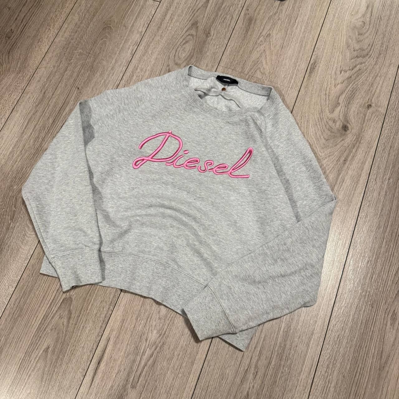 Diesel diesel womens sweatshirt size small gray Size S / US 4 / IT 40 - 2 Thumbnail