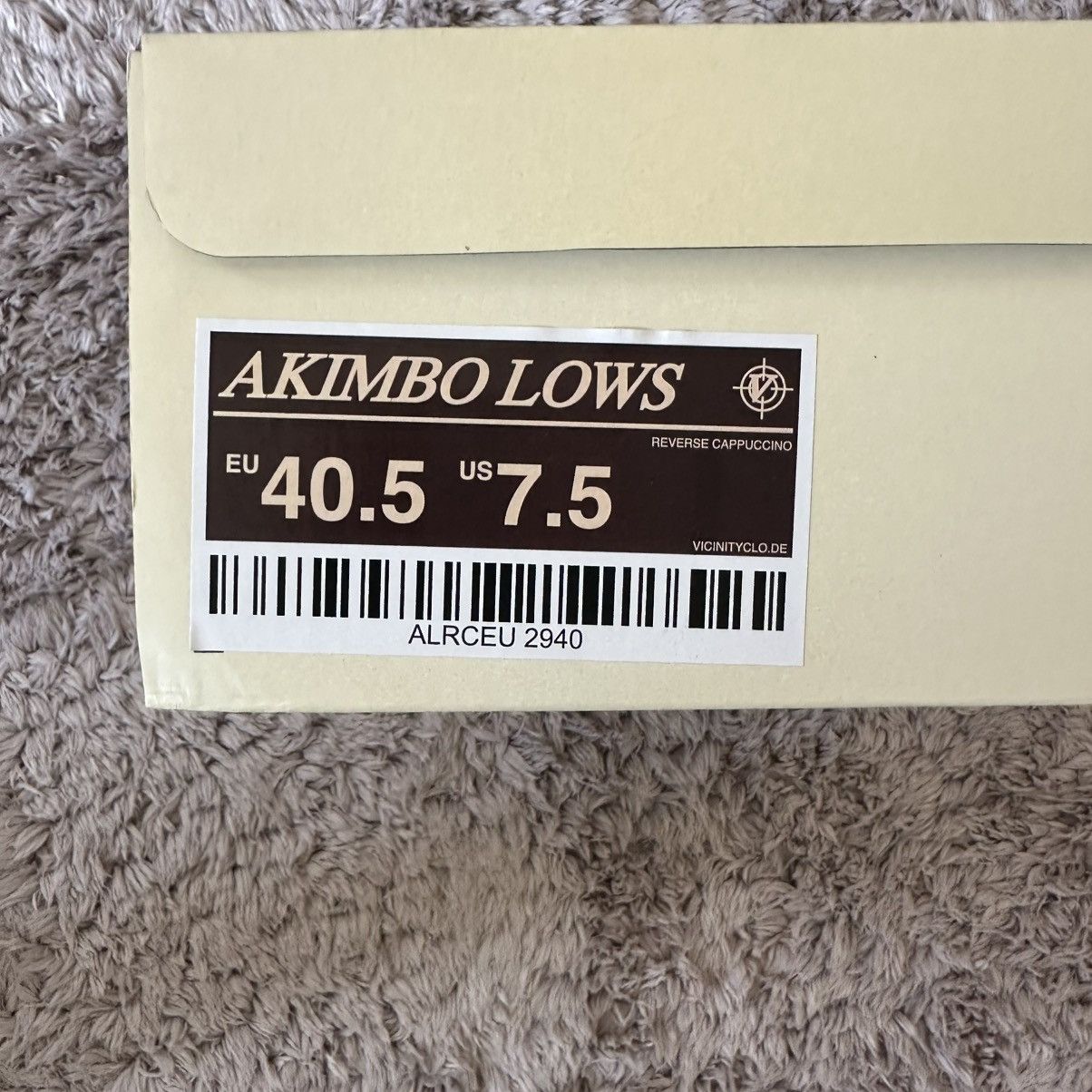 Other Vicinity Akimbo Lows Reverse Cappuccino - NEW Size US 7.5 / EU 40-41 - 10 Thumbnail