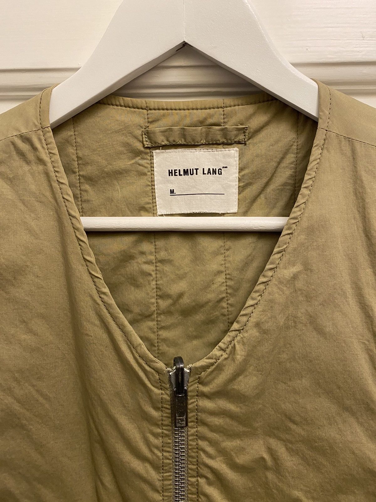Helmut Lang 2000 Military Cotton Vest Size US M / EU 48-50 / 2 - 2 Thumbnail
