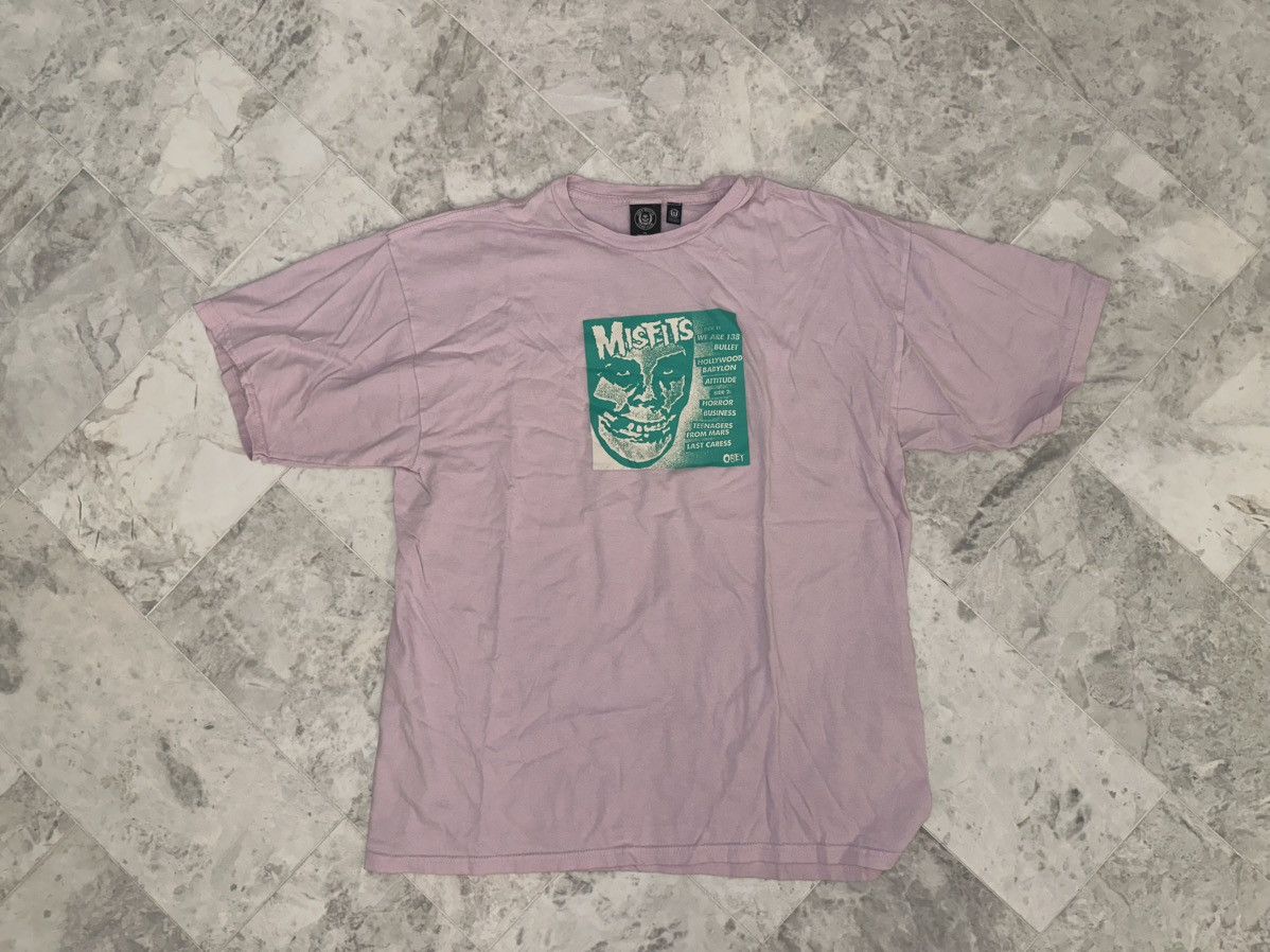 Obey Misfits x Obey Tee Size US XL / EU 56 / 4 - 2 Thumbnail