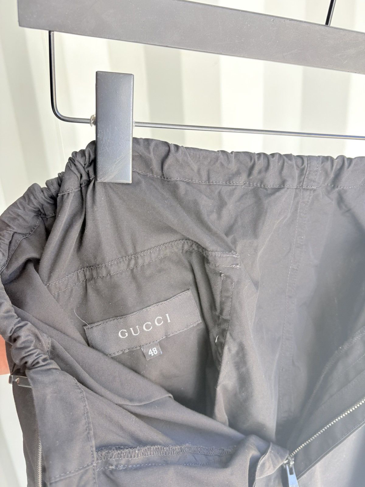 Gucci Wide Parachute Nylon Pants Gucci Tom Ford Era Size US 32 / EU 48 - 7 Thumbnail