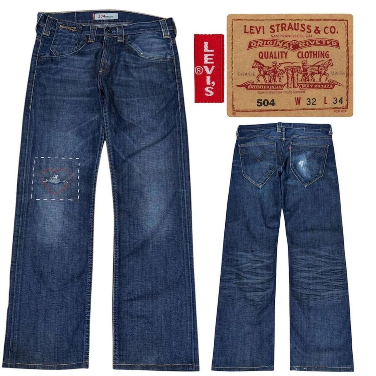 Levi's Levi's 504 straight fit denim jeans Size US 32 / EU 48 - 1 Thumbnail