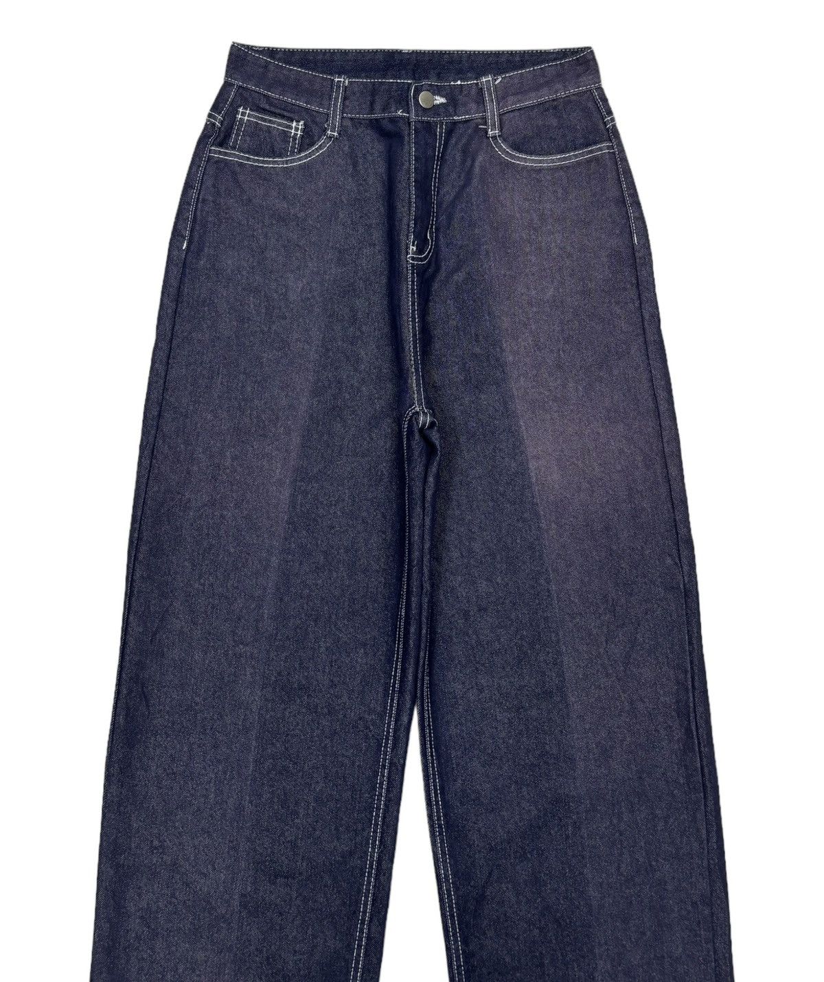 Kapital VINTAGE BAGGY JEANS M.APPAREL TWO TONE BAGGY DENIM JEANS Size US 28 / EU 44 - 7 Thumbnail