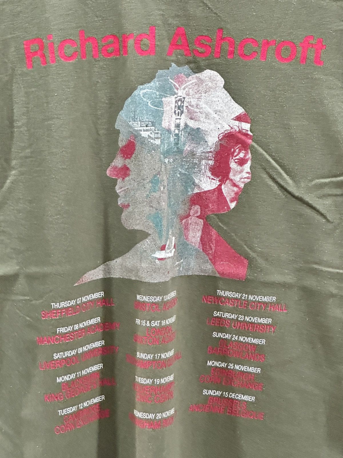 Band Tees × Vintage vintage 2002 RICHARD ASHCROFT human conditions t-shirts Size US L / EU 52-54 / 3 - 3 Thumbnail