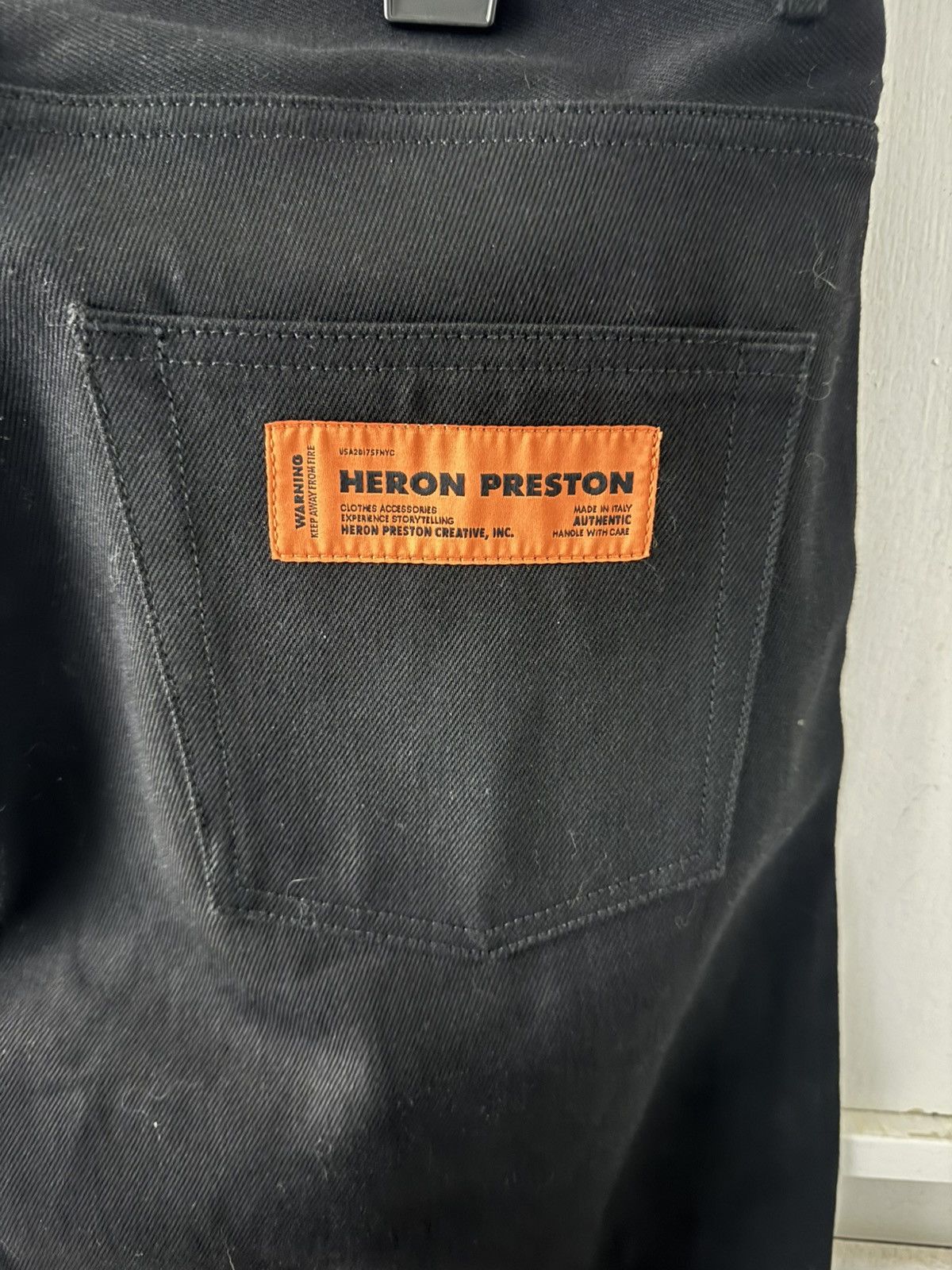Heron Preston Heron Preston Tape Jeans Size US 34 / EU 50 - 3 Thumbnail