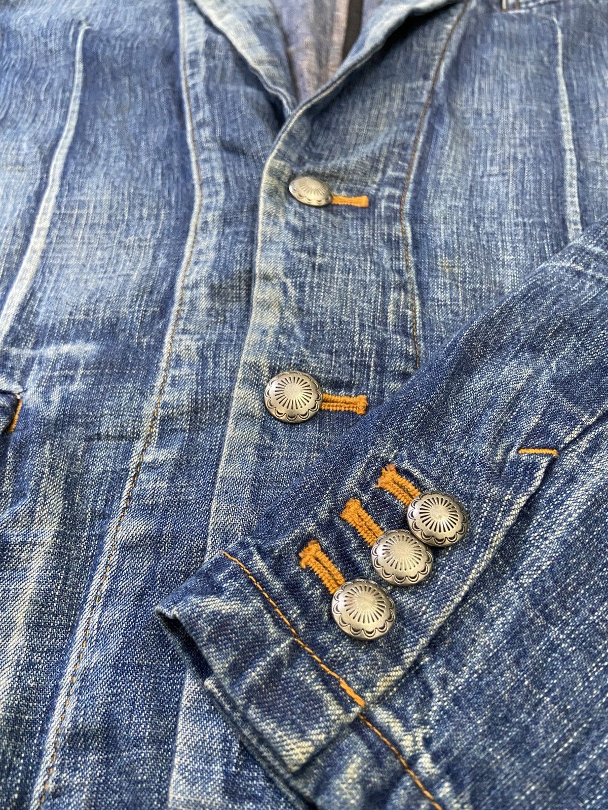 If Six Was Nine NO.ID Japanese brand Light denim Jacket Size US M / EU 48-50 / 2 - 3 Thumbnail
