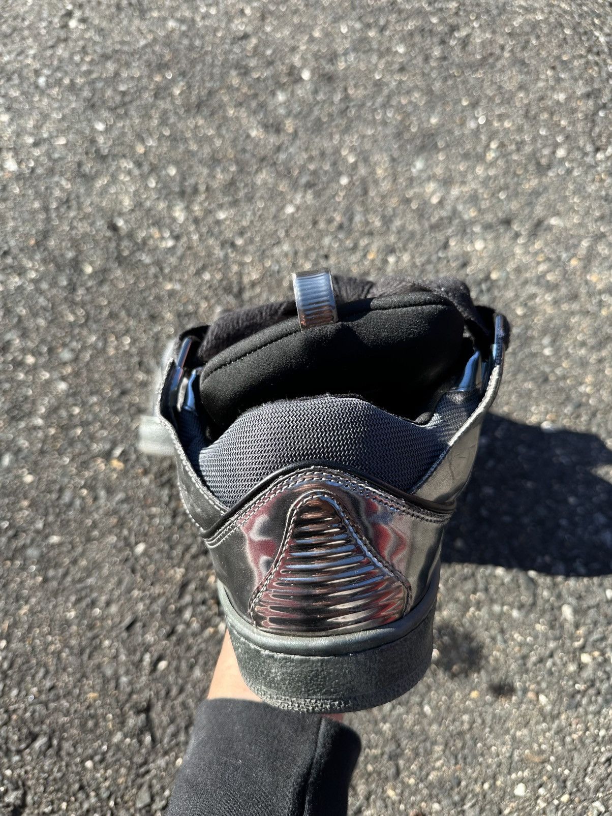 Lanvin Lanvin Curb Sneaker Black/Mirrored Size US 10 / EU 43 - 13 Thumbnail