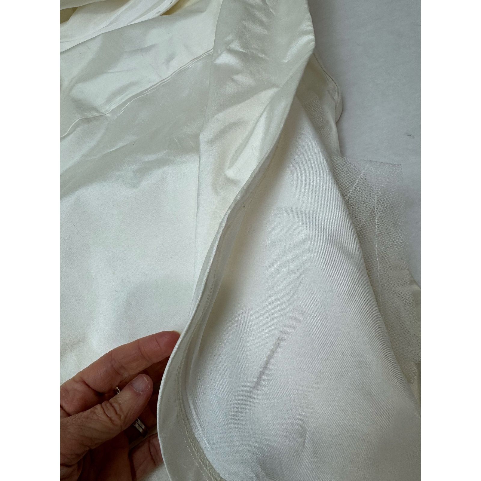 Other Jenny Yoo Wedding Dress Fit Flare 100% Silk Strapless 2 Size XS / US 0-2 / IT 36-38 - 13 Thumbnail