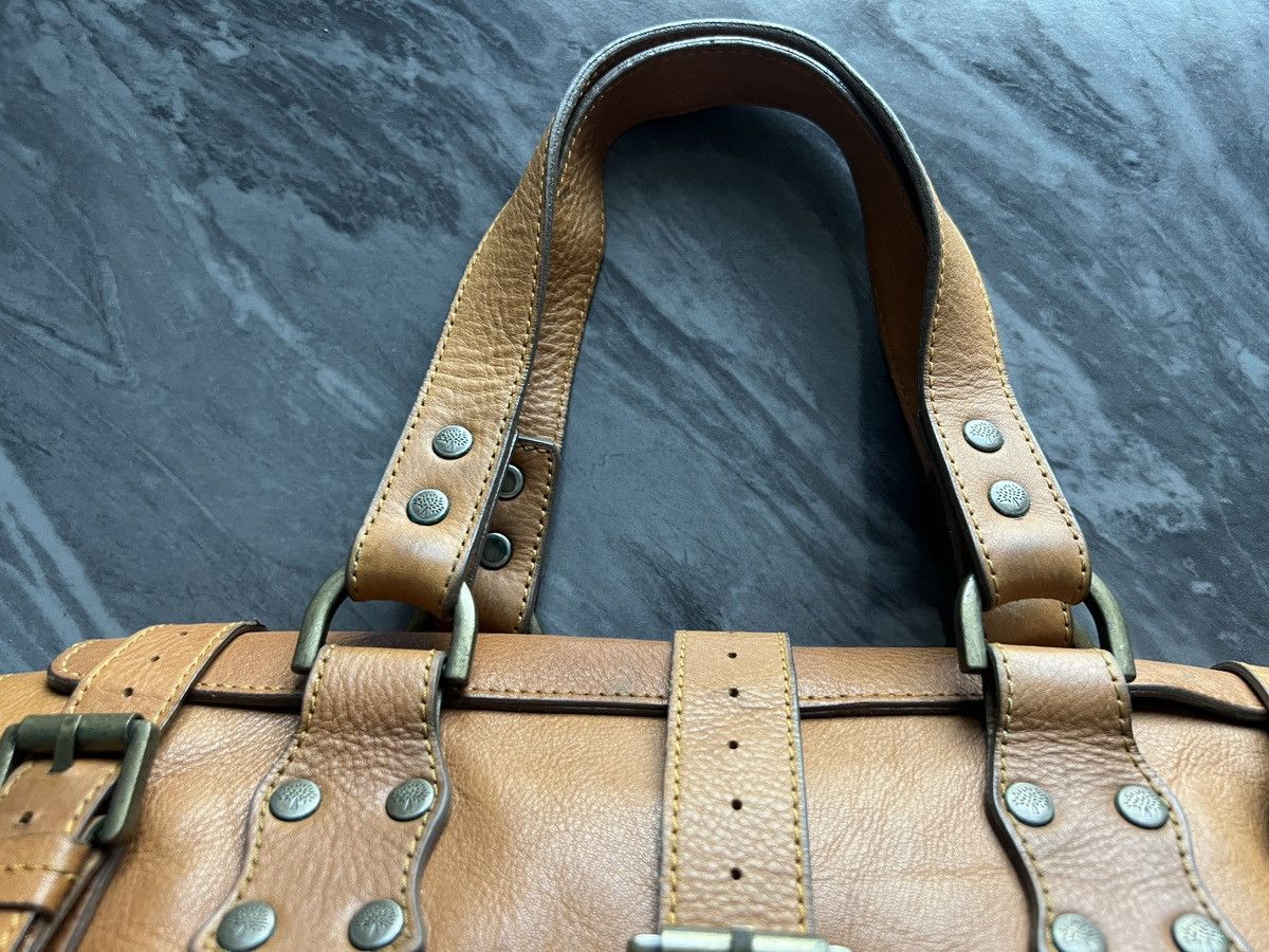 Mulberry Mulberry : Roxanne Darwin Brown Leather Bag Size ONE SIZE - 10 Thumbnail