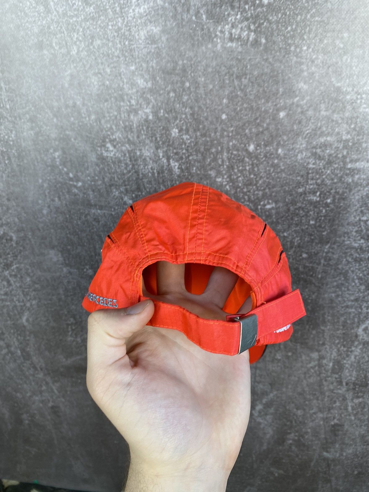 Formula 1 × Vintage Vintage Vodafone McLaren Mercedes Hamiltonz Nylon Cap Hat Size ONE SIZE - 4 Thumbnail