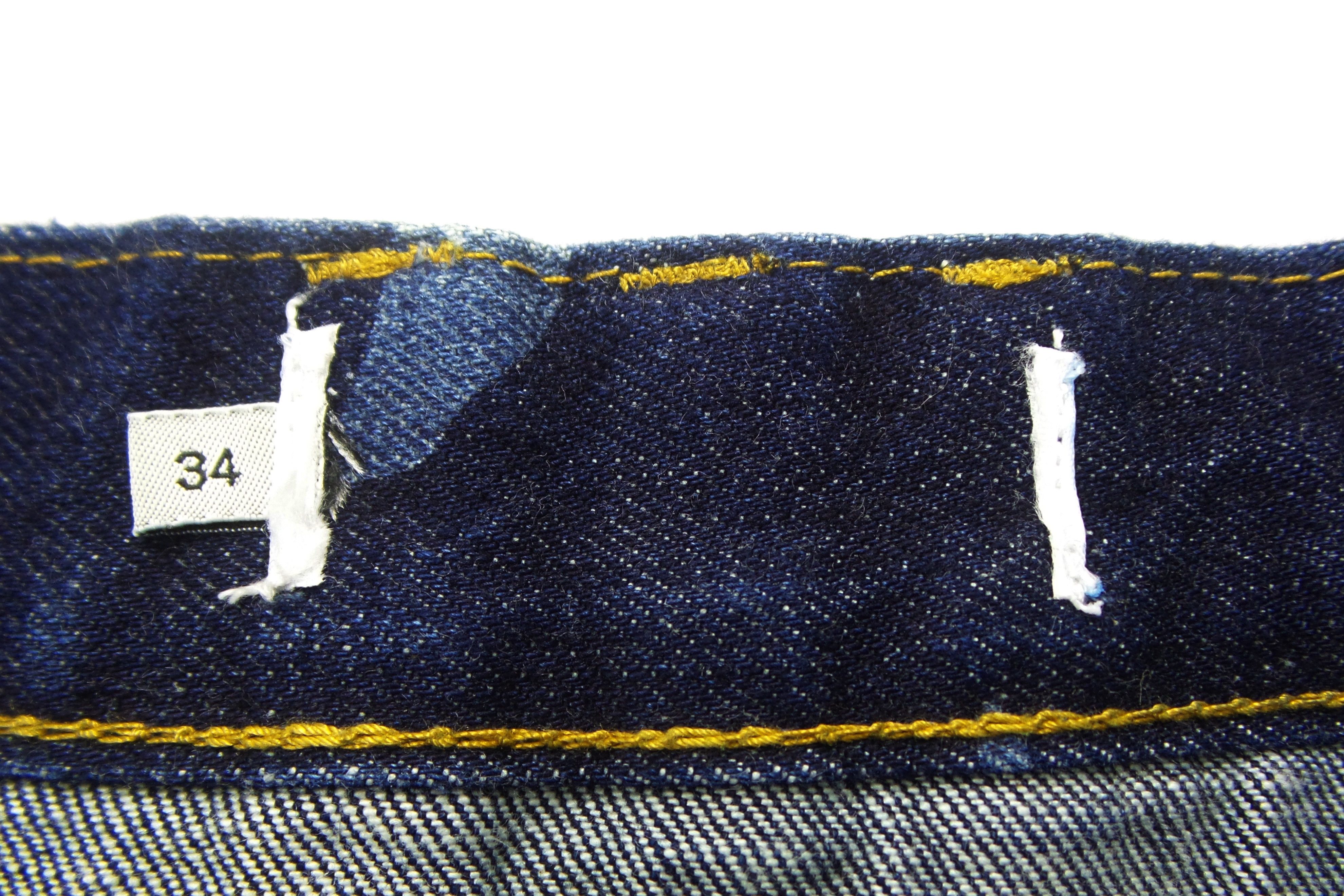 Other Biker Jeans Inspired By W35xL43.5 Size US 34 / EU 50 - 3 Thumbnail