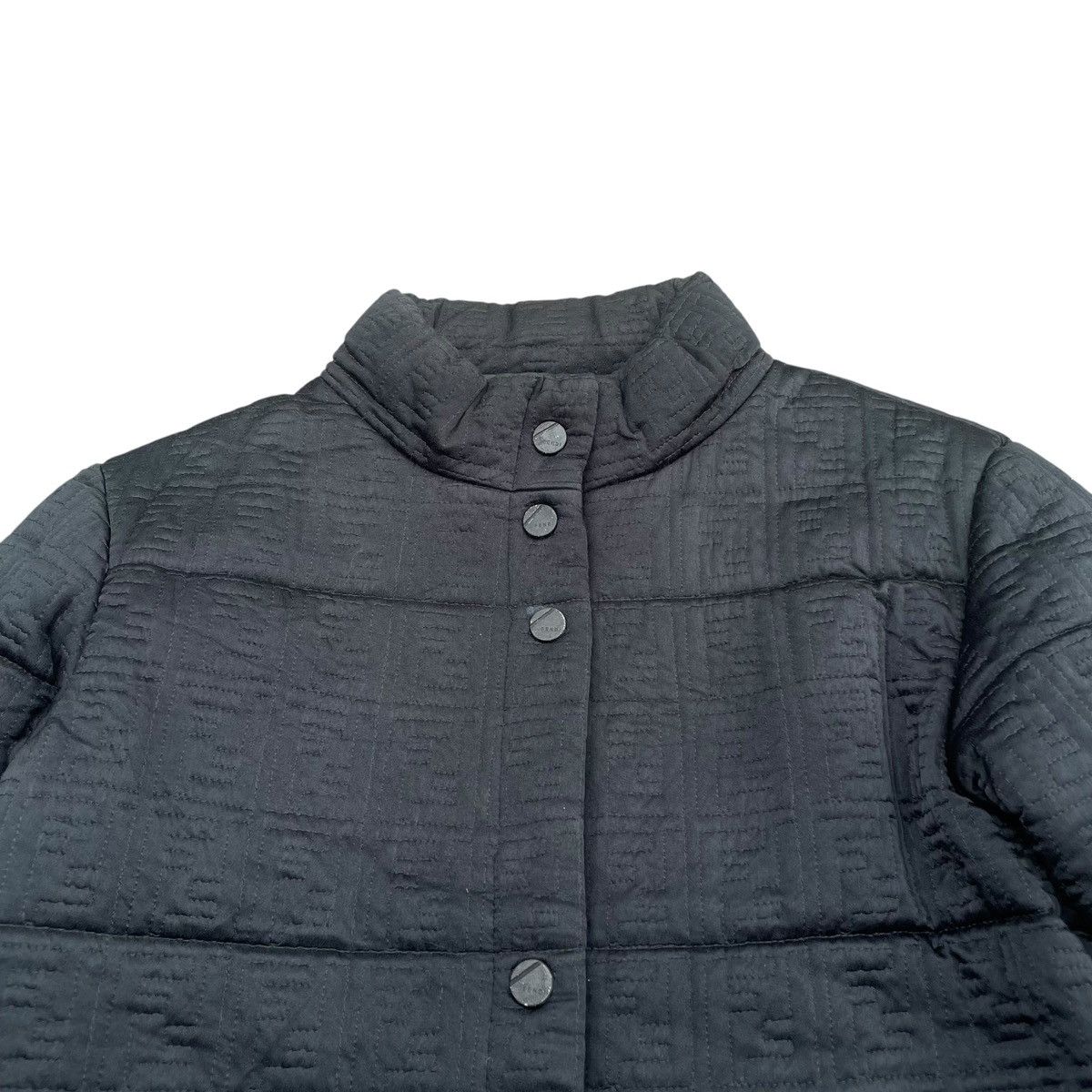 Fendi Vintage Fendi Quilted Monogram Puffer Jacket Size M / US 6-8 / IT 42-44 - 3 Thumbnail