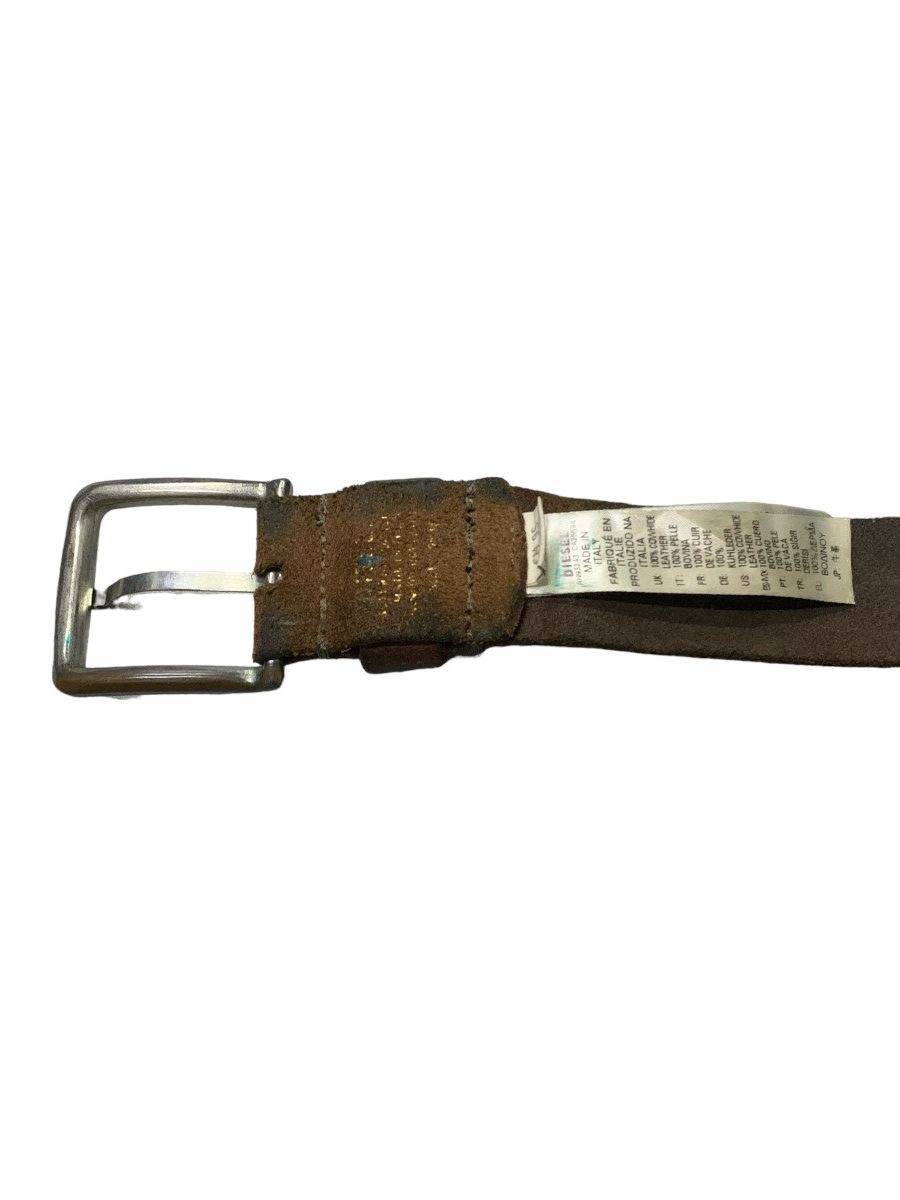 Diesel × If Six Was Nine Vintage Diesel Suede Brown Leather Belt Size ONE SIZE - 7 Thumbnail