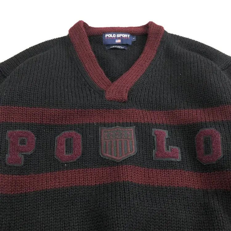 Lo Life Vintage Polo Sport Knitwear Size US L / EU 52-54 / 3 - 2 Thumbnail
