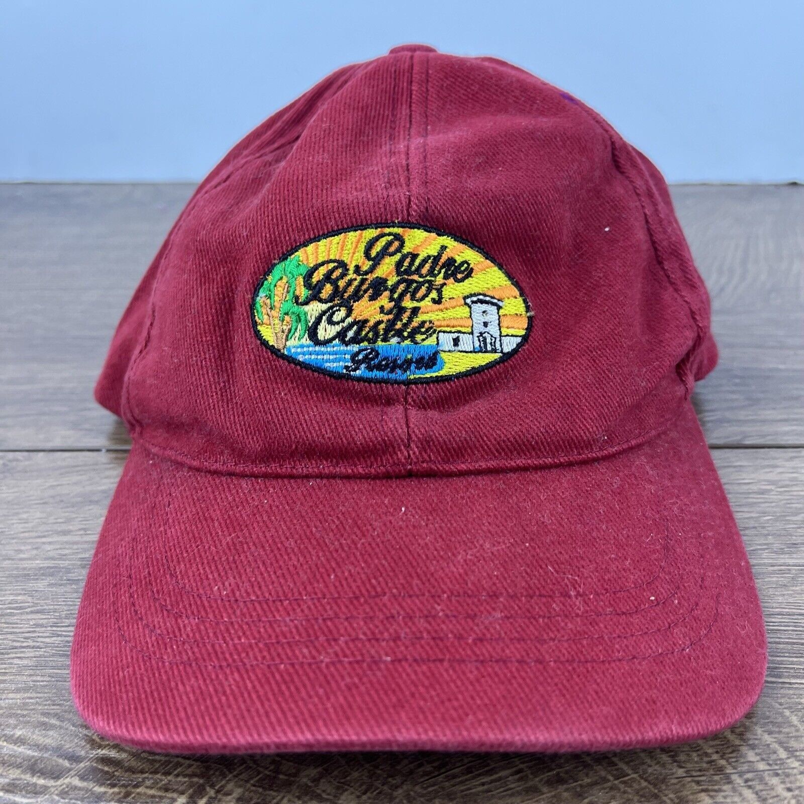 Other Padre Bingos Castle Hat Red Cap Adjustable Hat Red Adult Fit Size ONE SIZE - 1 Thumbnail