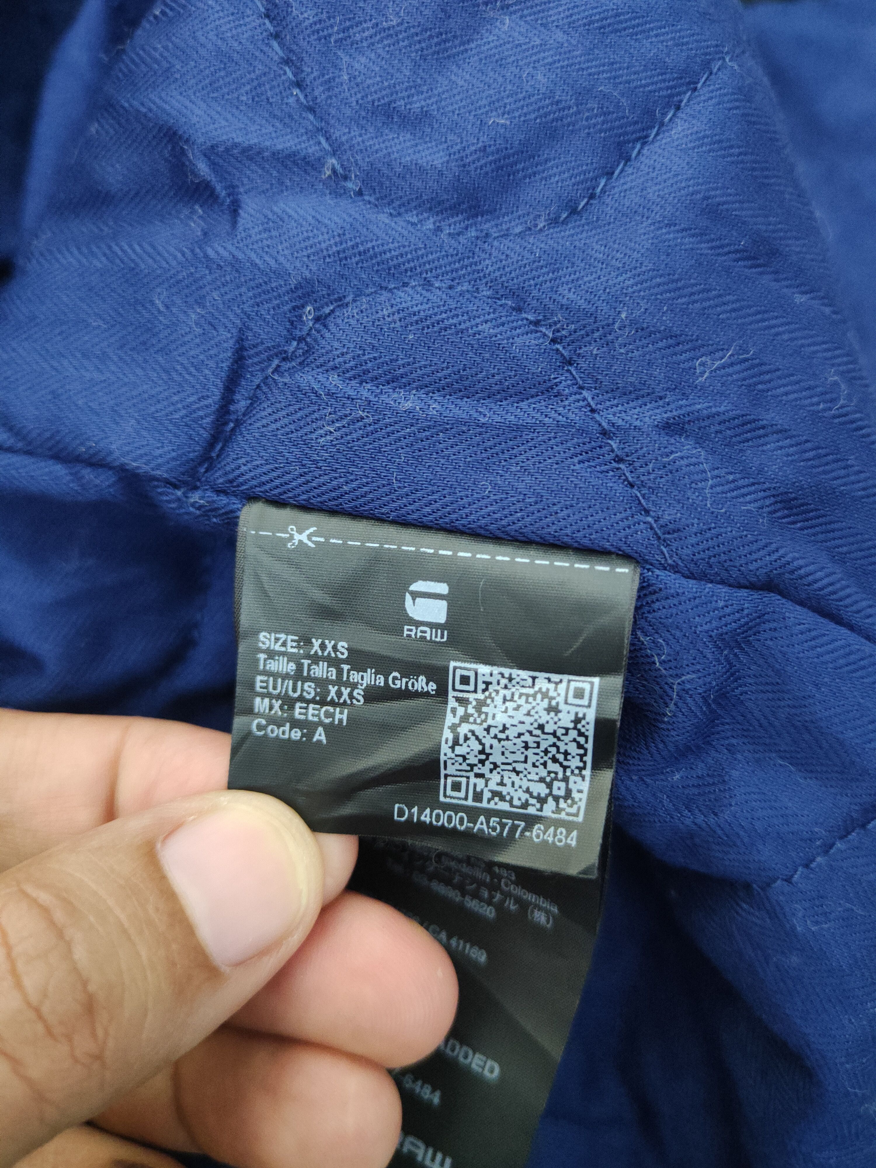 G-Star G Star Raw Black jacket #W2257 Size US XXS / EU 40 - 13 Thumbnail