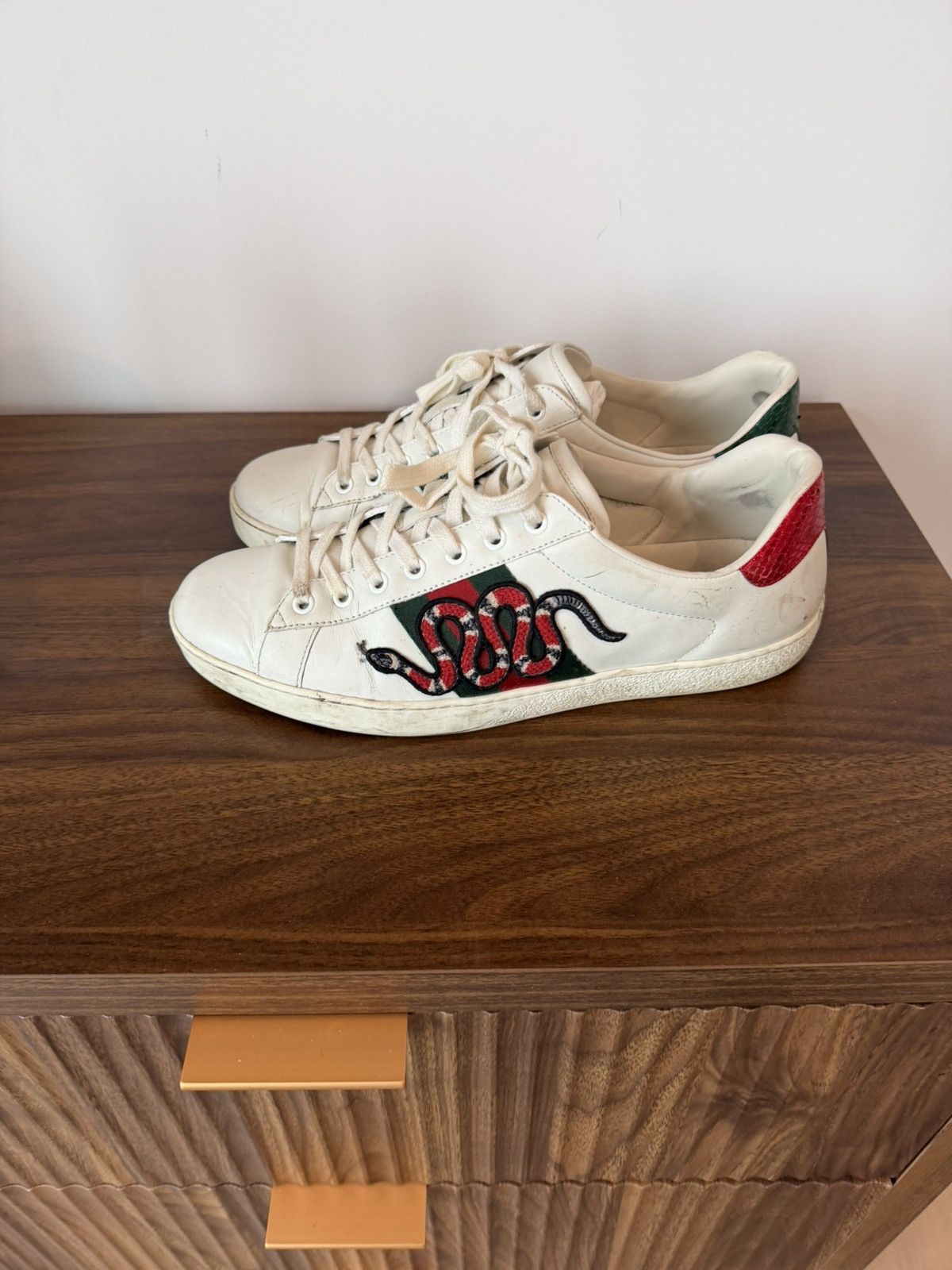 Gucci Ace Sneakers - Snake Size US 9.5 / EU 42-43 - 2 Thumbnail