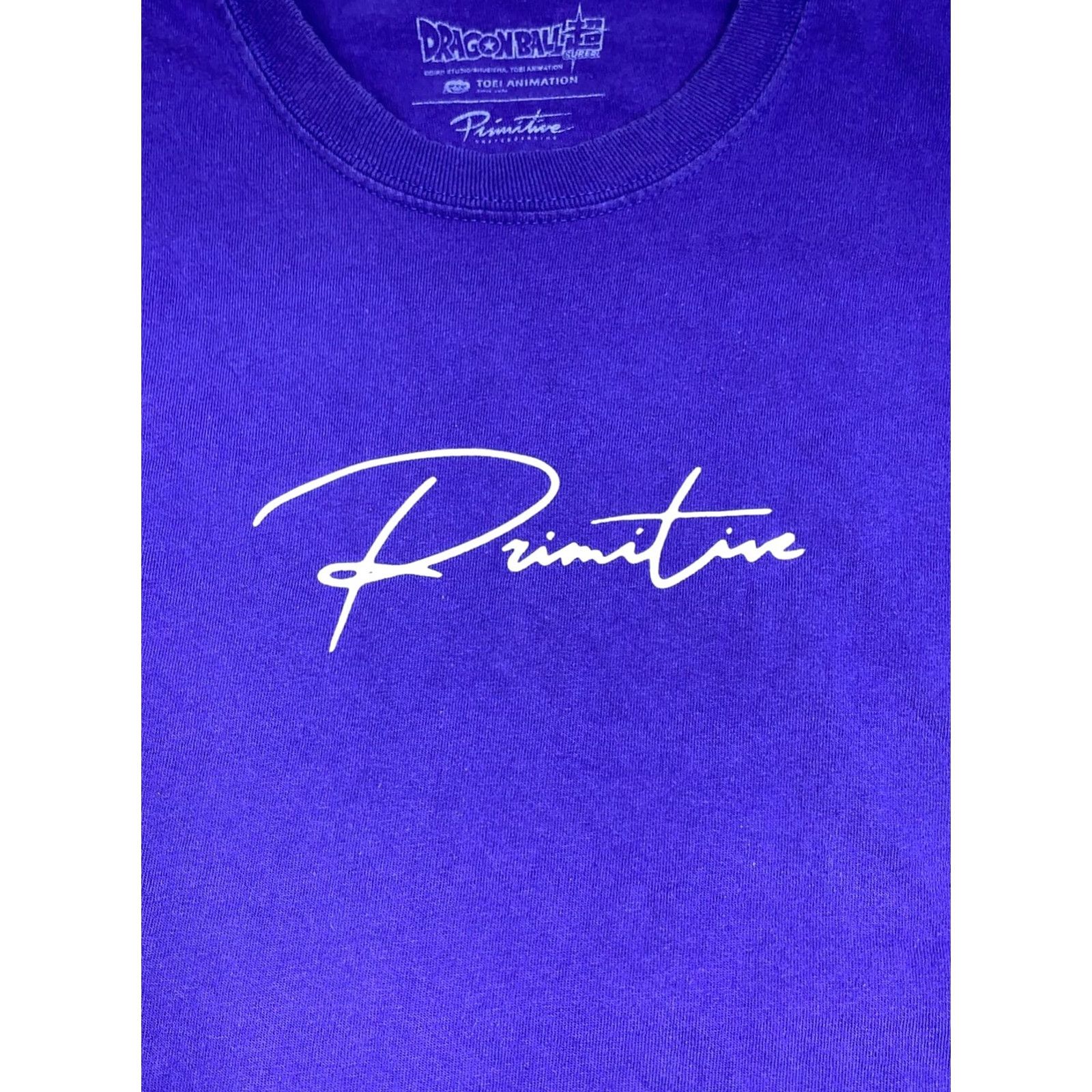 Primitive Primitive x Dragon Ball Super Beerus Shirt Men L Purple Cotton Crew Neck Short Sleeve Graphic Print 2010-2019 Vintage No 12998 Size US L / EU 52-54 / 3 - 5 Thumbnail
