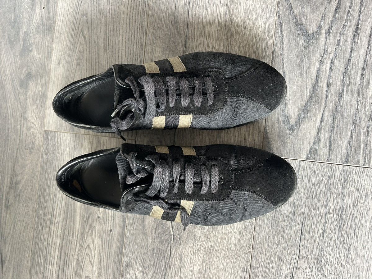 Gucci Vintage GG Monogram Sneakers Size US 10.5 / EU 43-44 - 3 Thumbnail