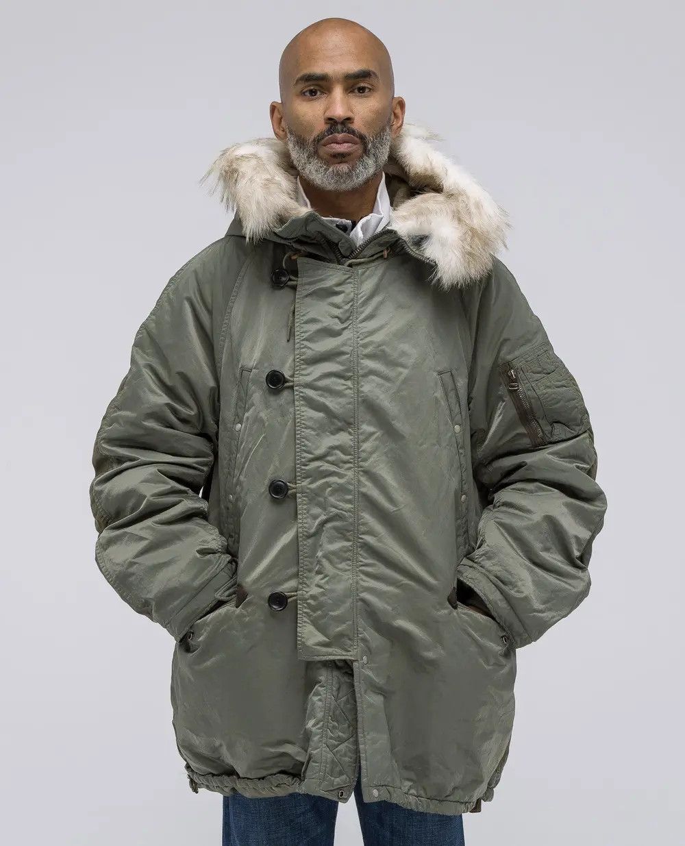 Visvim Visvim Valdez Heavy Pile Fur Hood Coat Jacket Size US S / EU 44-46 / 1 - 7 Thumbnail