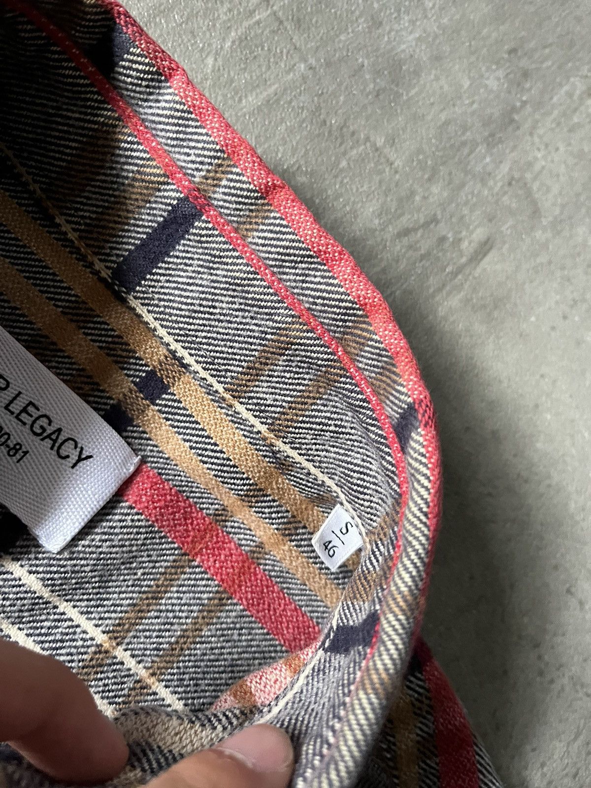 Our Legacy Our Legacy flannel shirt button up checked overshirt Size US S / EU 44-46 / 1 - 8 Thumbnail