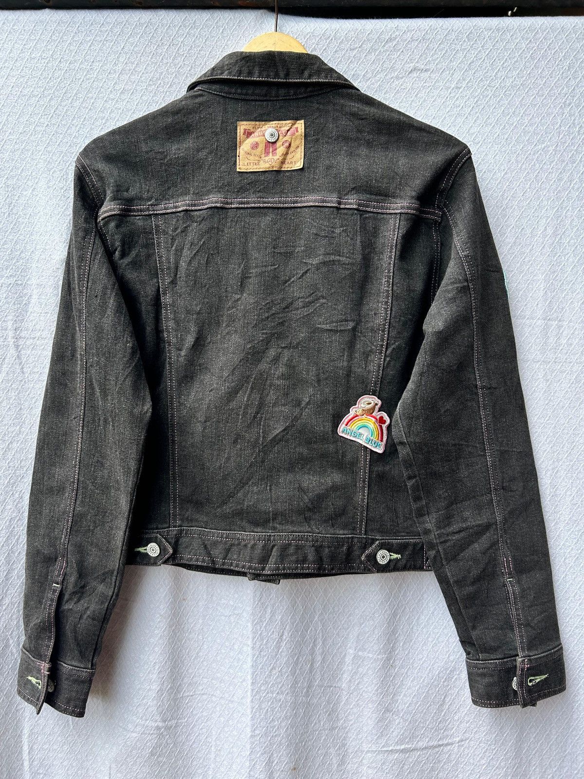 Japanese Brand Angel blue japanese denim jacket style Size US M / EU 48-50 / 2 - 2 Thumbnail