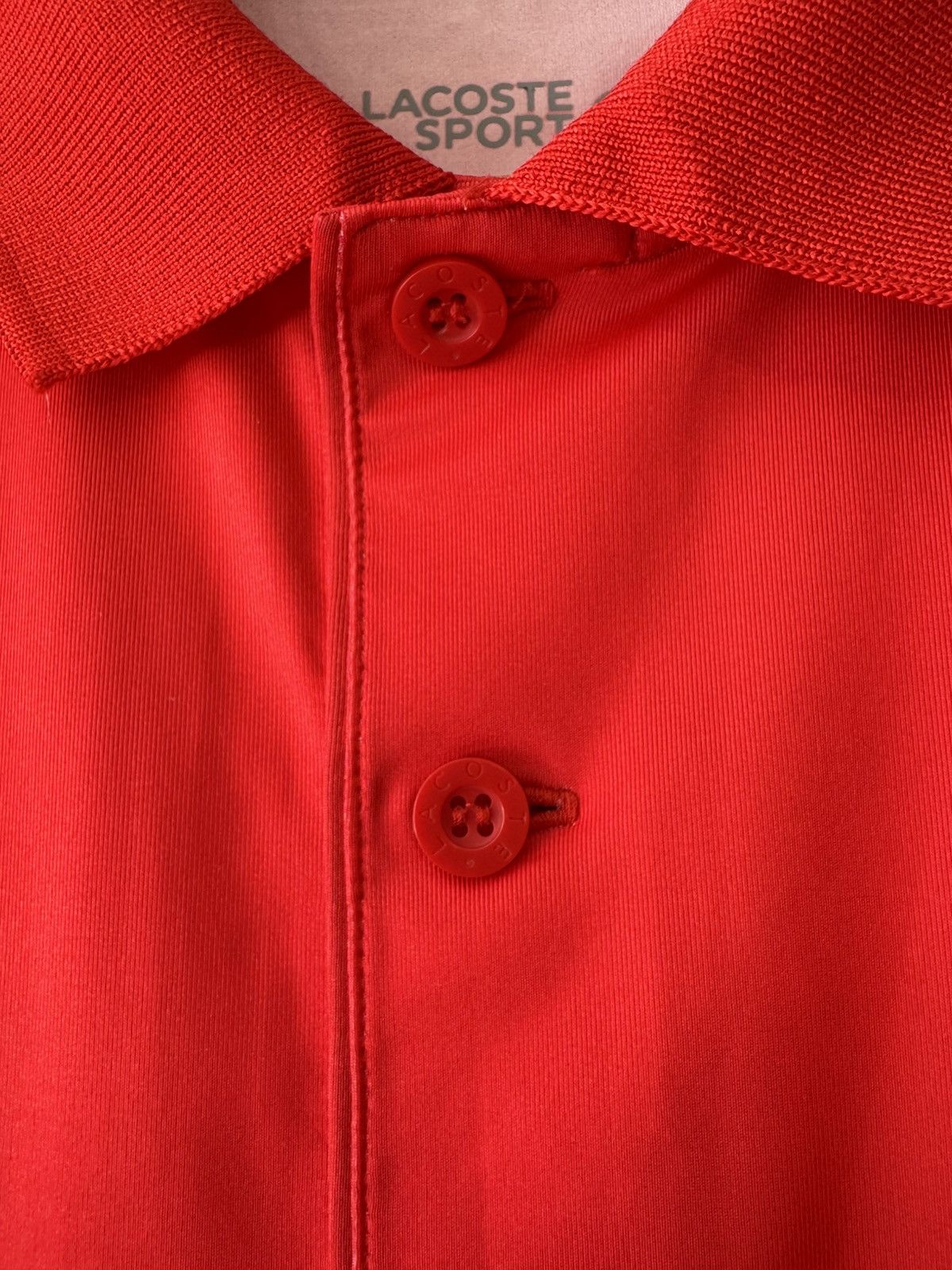 Lacoste Lacoste Sport Novak Djokovic Polo T-shirt Red Jersey Size US M / EU 48-50 / 2 - 13 Thumbnail