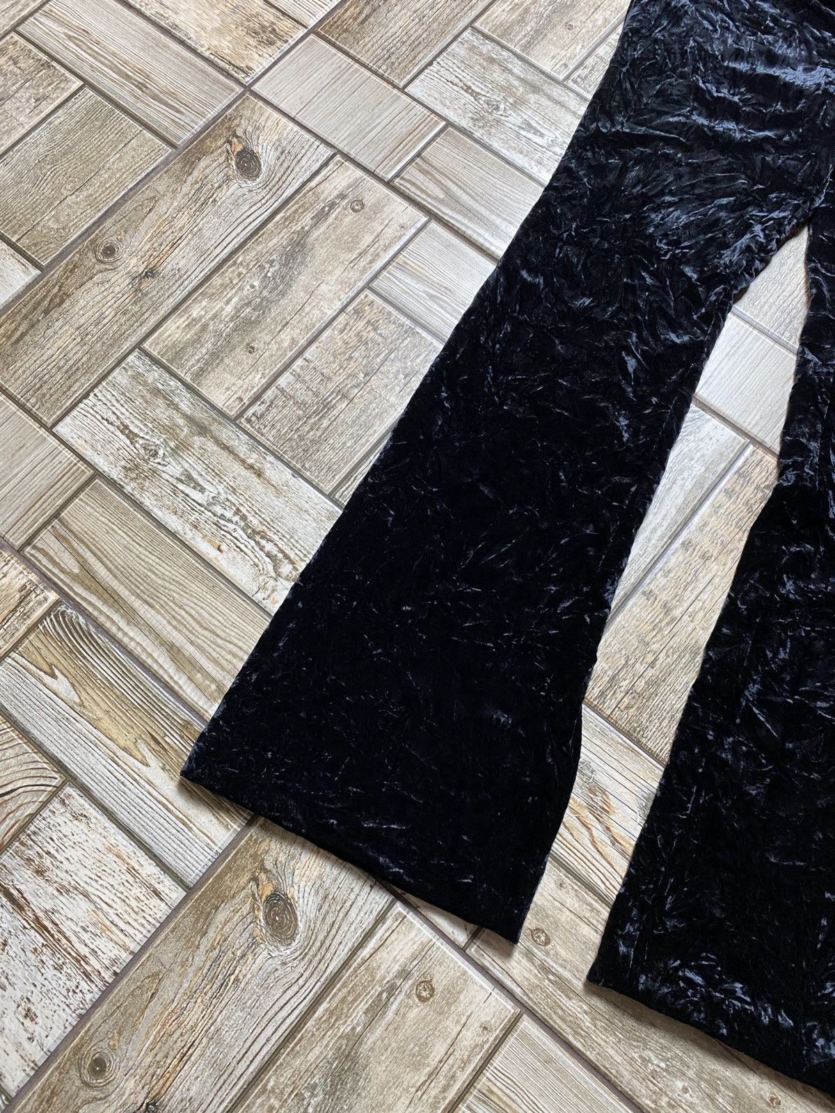 Saint Laurent Paris Saint laurent wide leg velvet trousers size 36 Size 36" / US 14 / IT 50 - 6 Thumbnail