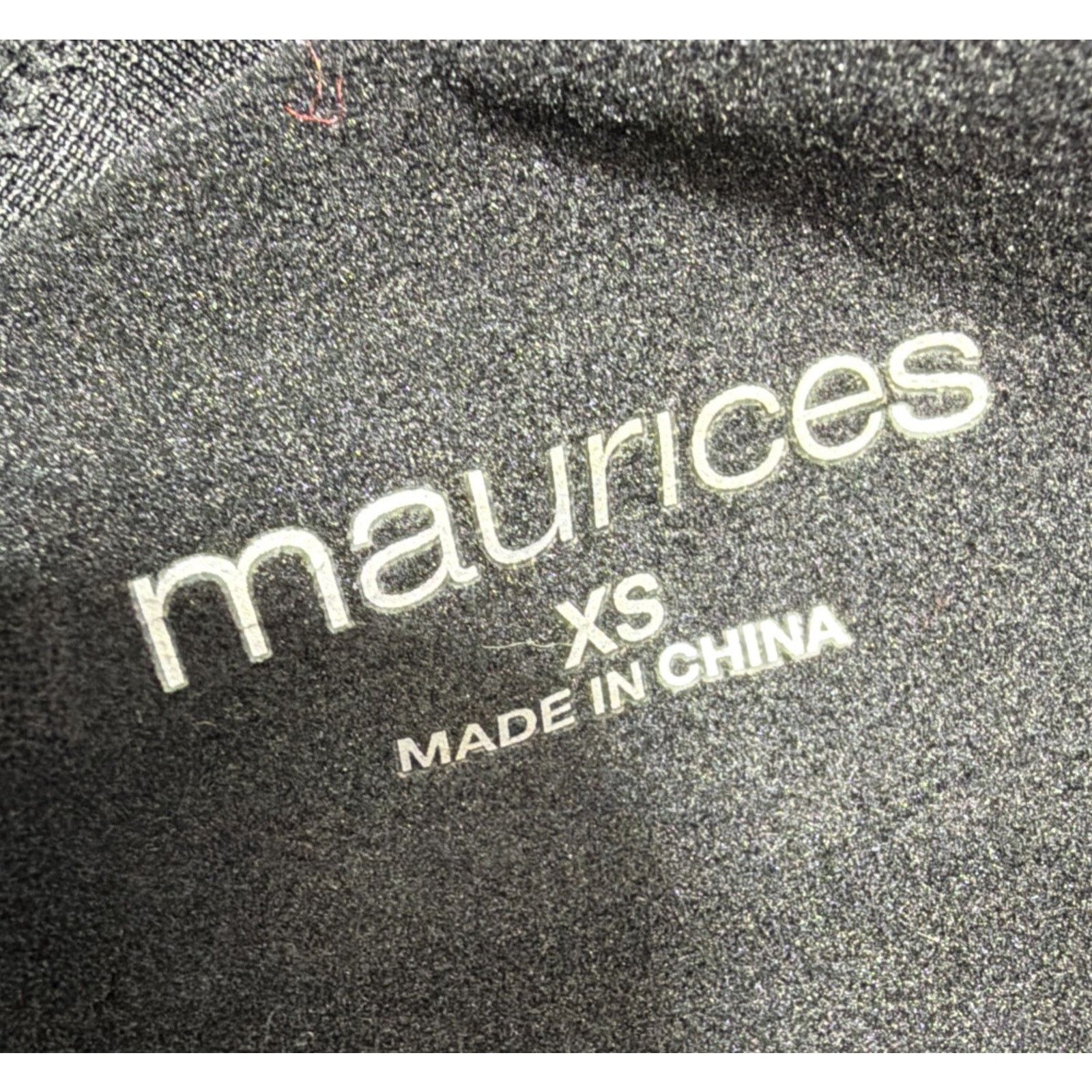 Maurice Lacroix Maurices Drawstring Leggings Pockets Womens XS Long 28” Size 22" - 6 Thumbnail
