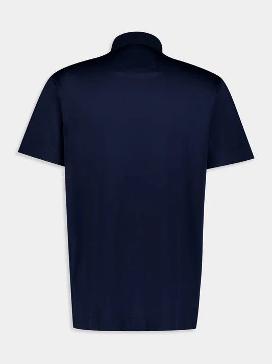 Givenchy o1srvl11e0925 Polo Shirt in Blue Size US XL / EU 56 / 4 - 2 Thumbnail