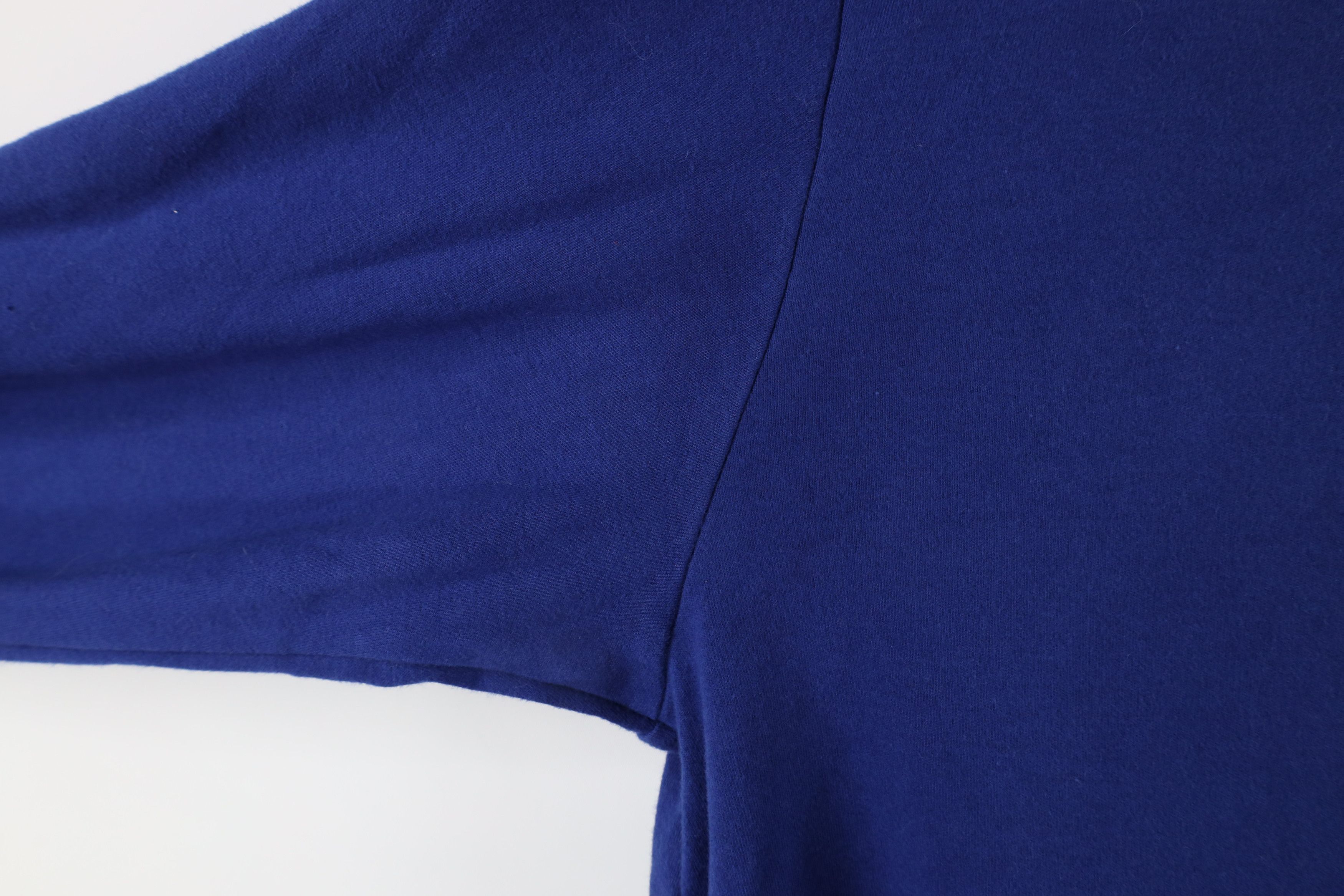 Eddie Bauer × Vintage Vintage 90s Eddie Bauer Long Sleeve Turtleneck T-Shirt Blue Size US XL / EU 56 / 4 - 6 Thumbnail