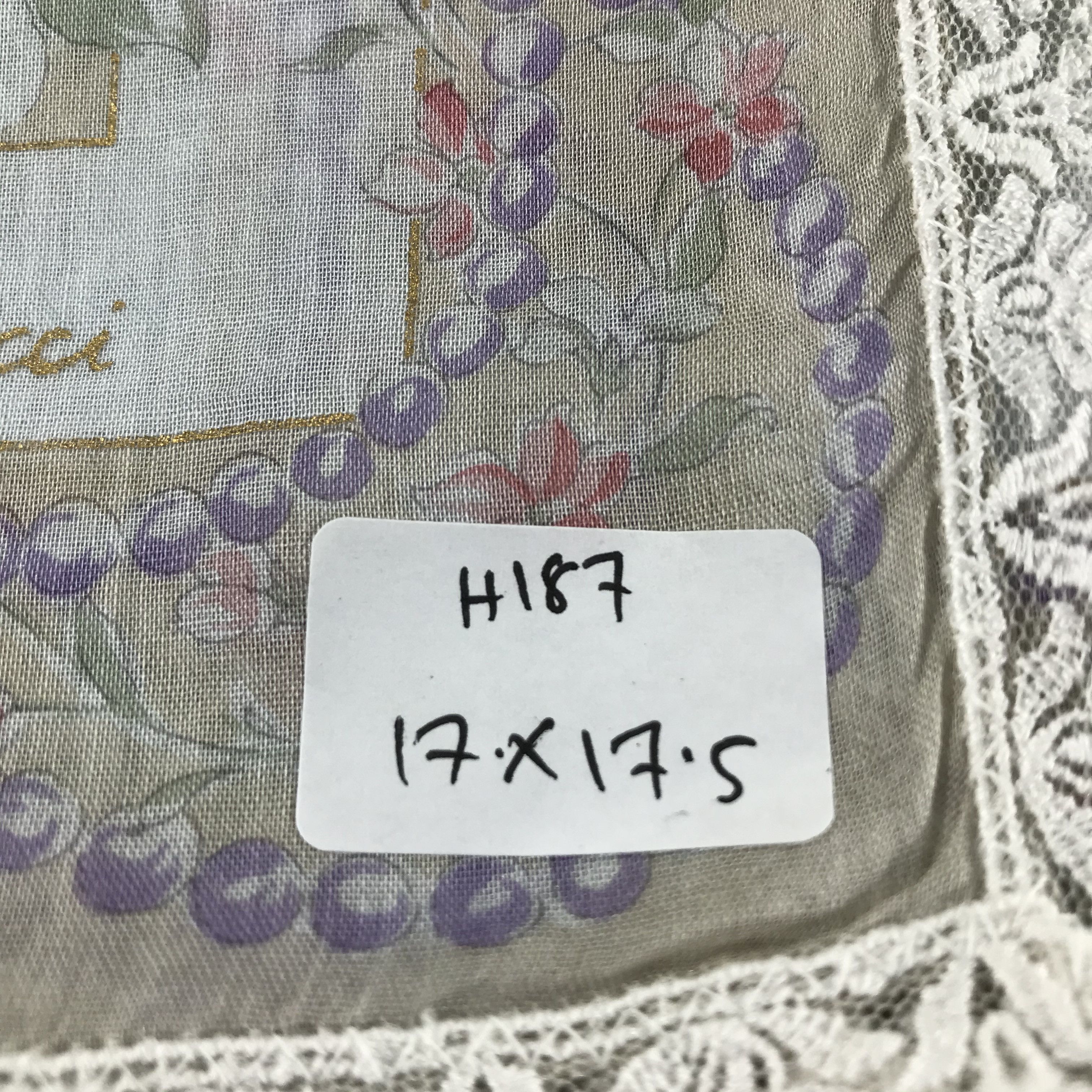 Nina Ricci Nina Ricci Handkerchief Neckerchief Bandana H187 Size ONE SIZE - 7 Thumbnail