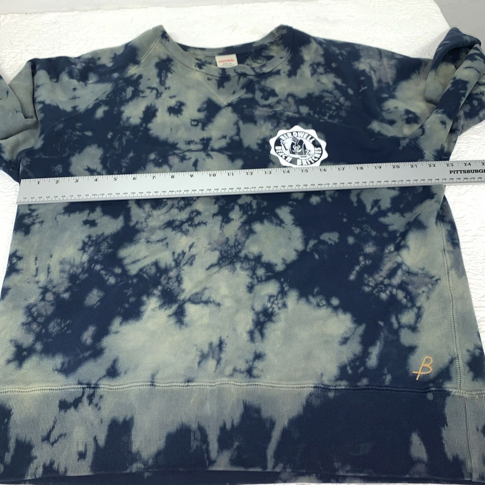 Vintage Birdwell Beach Britches Tie Dye Cotton Crewneck Sweatshirt Logo USA Large Size US L / EU 52-54 / 3 - 6 Thumbnail