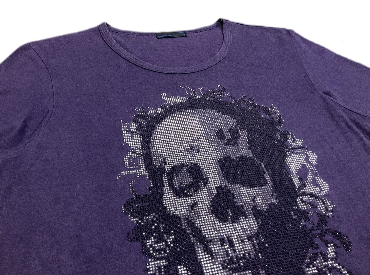 Hysteric Glamour × If Six Was Nine × Japanese Brand 🔥 Sick Y2K Custom Culture Rivet Skull Shirt Size US M / EU 48-50 / 2 - 1 Thumbnail