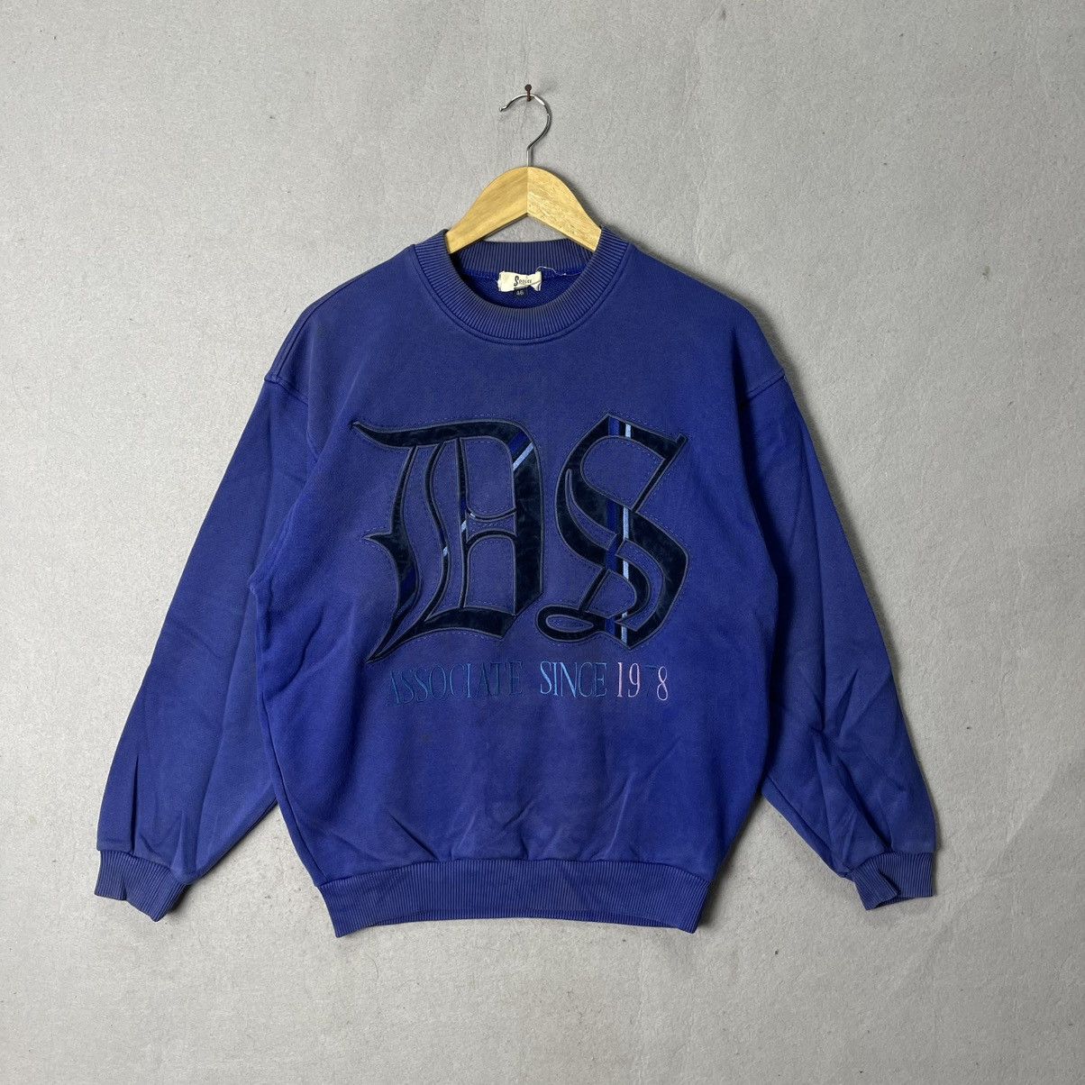 Japanese Brand Vintage Dolce Sport DS Logo Sweatshirt (Made in Japan) Size US S / EU 44-46 / 1 - 1 Thumbnail