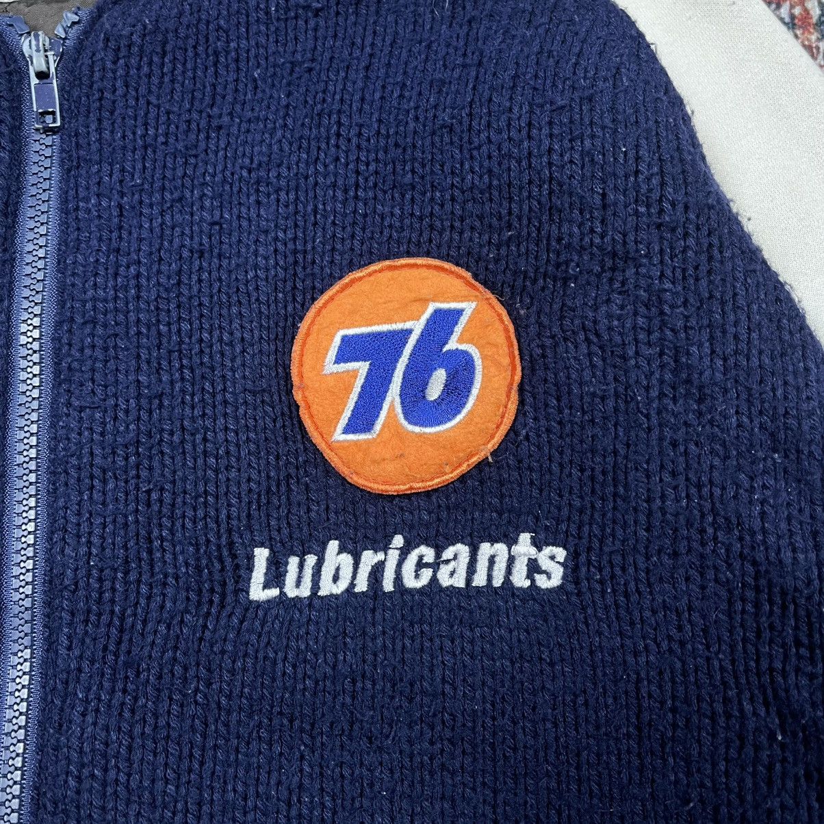 Japanese Brand Vtg Lubricant Union 76 Bomber Jacket Knited Size US L / EU 52-54 / 3 - 8 Thumbnail