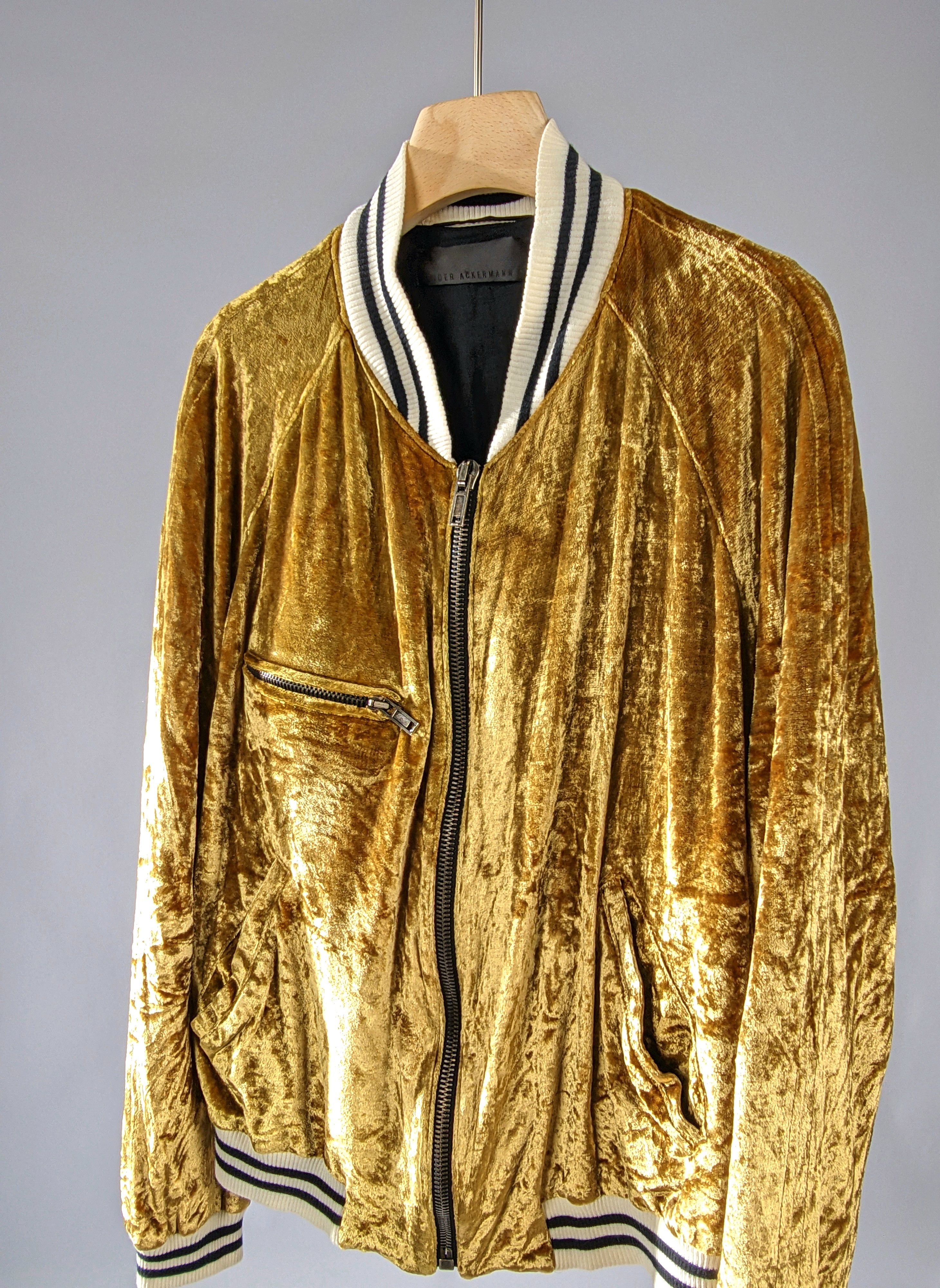 Haider Ackermann haider ackermann Velvet bomber Size US M / EU 48-50 / 2 - 6 Thumbnail
